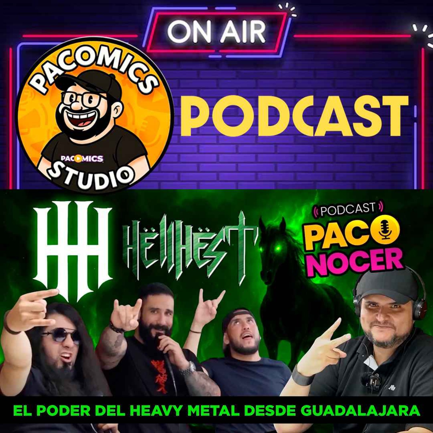 HellHest: El Poder del Heavy Metal desde Guadalajara |  Podcast Paconocer episode artwork