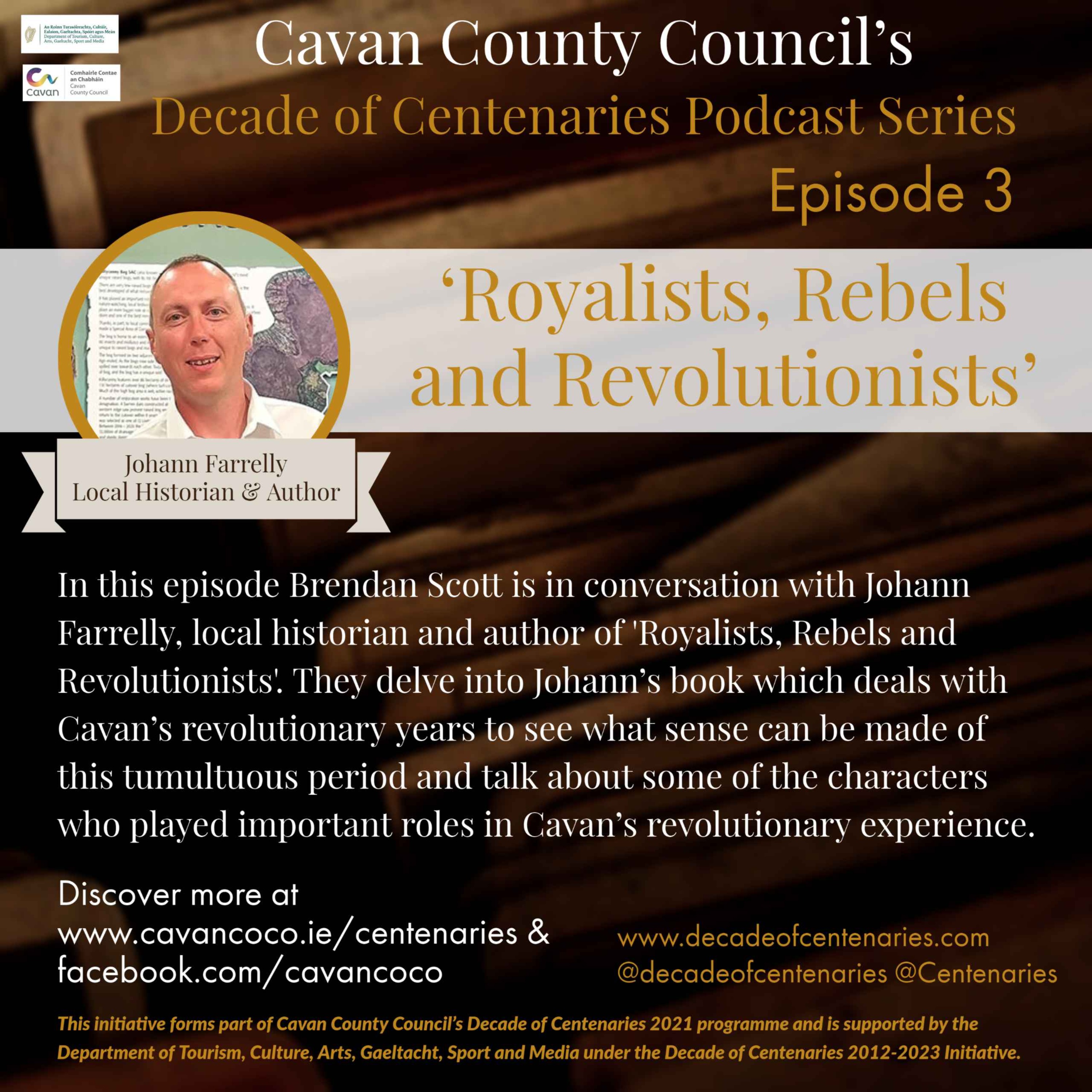 cover art for ‘Royalists, Rebels  and Revolutionists’