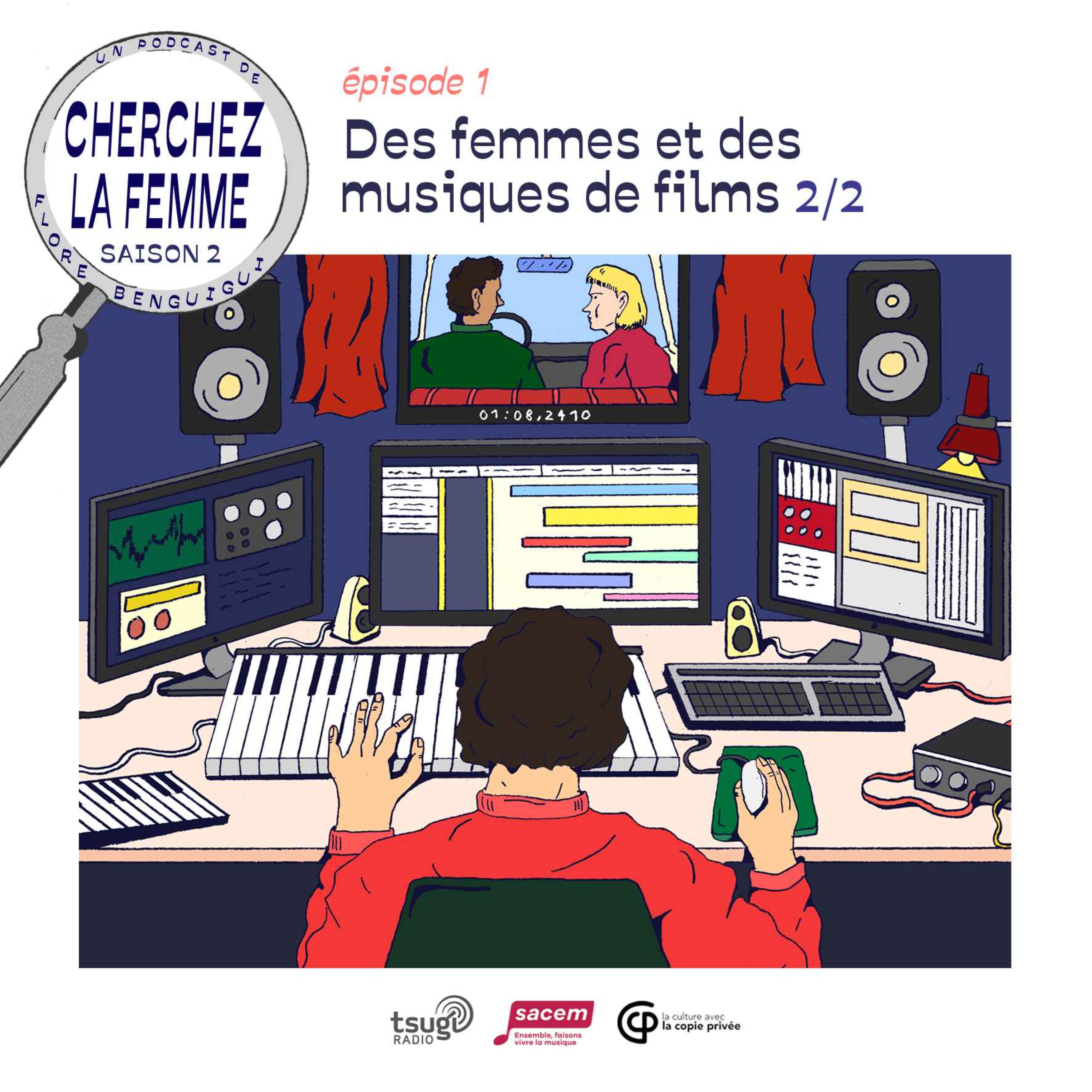 cover art for Episode 1 : Des femmes et des musiques de films 2/2