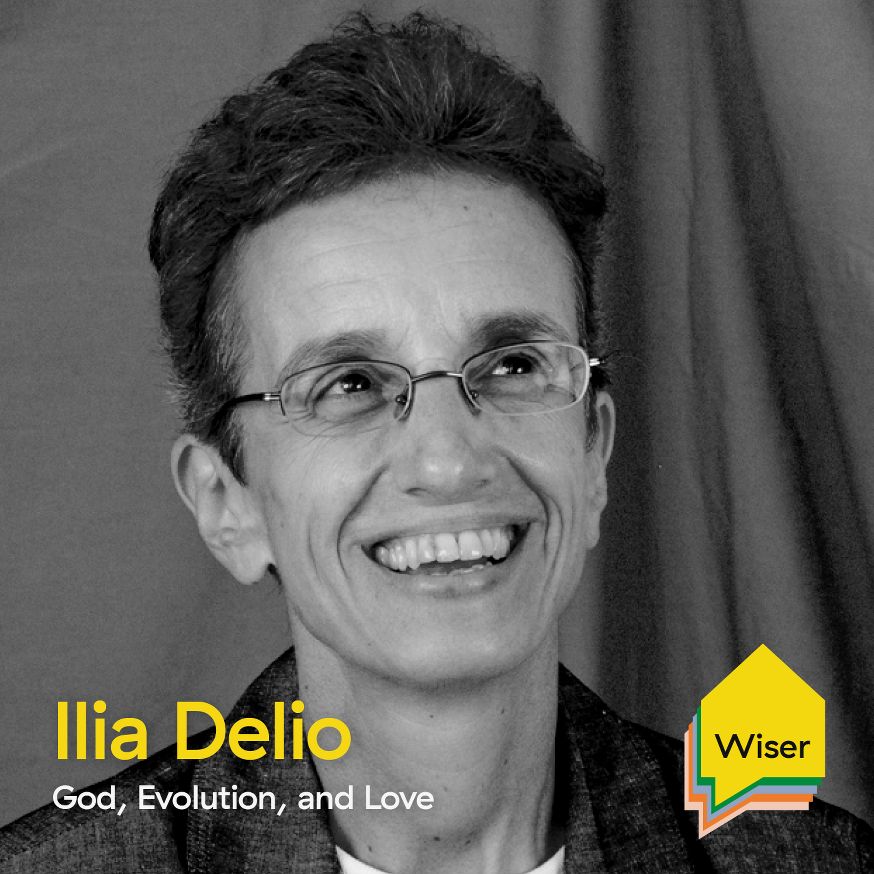 19. Religion, Evolution, and AI with Ilia Delio — Wiser Conversations cover