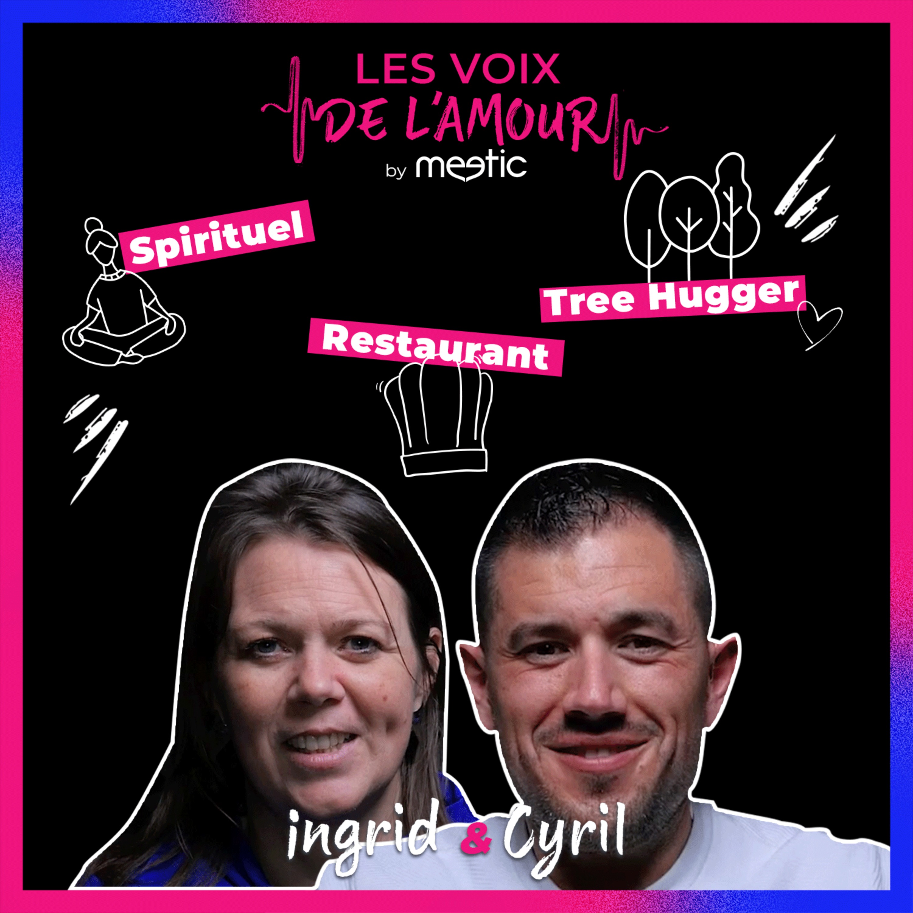 Ingrid et Cyril : des âmes connectées aux flèches de Cupidon ?