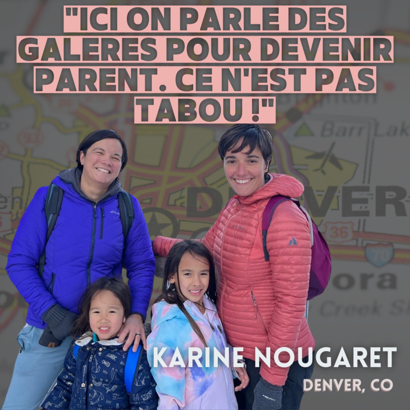Karine Nougaret : ”Ici on parle des galères pour devenir parent. Ce n’est pas tabou !”