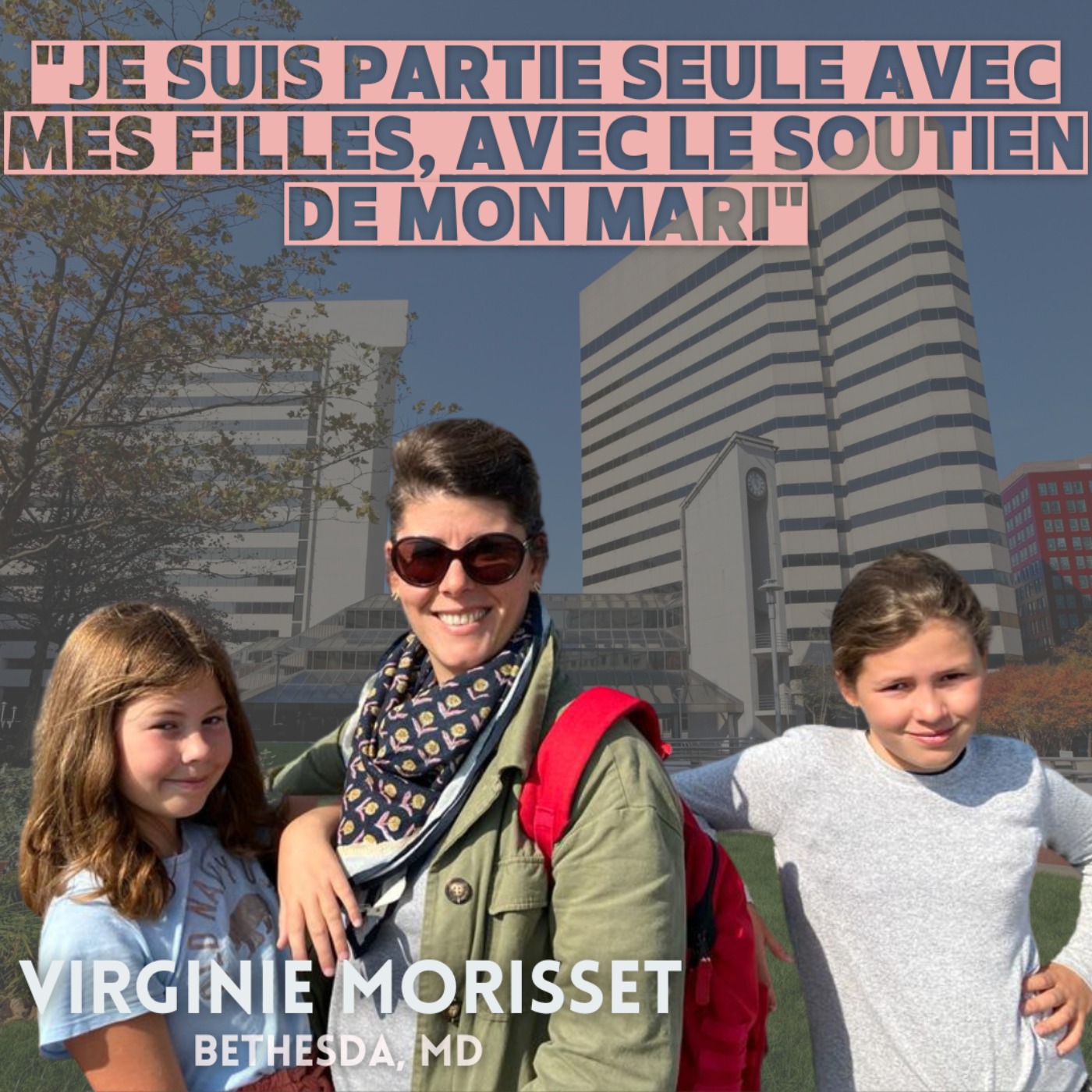 Virginie Morisset : Partir avec ses enfants mais sans son mari