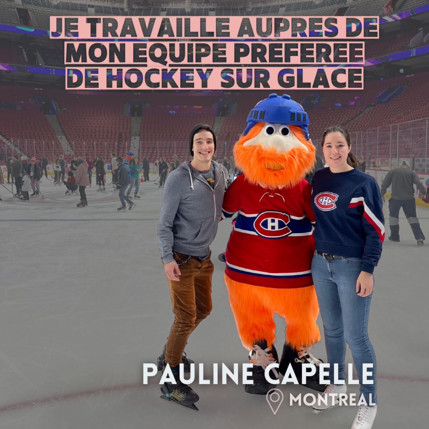 Pauline Capelle (Montréal) : Quitter l'hôtellerie pour travailler avec les Canadiens de Montréal