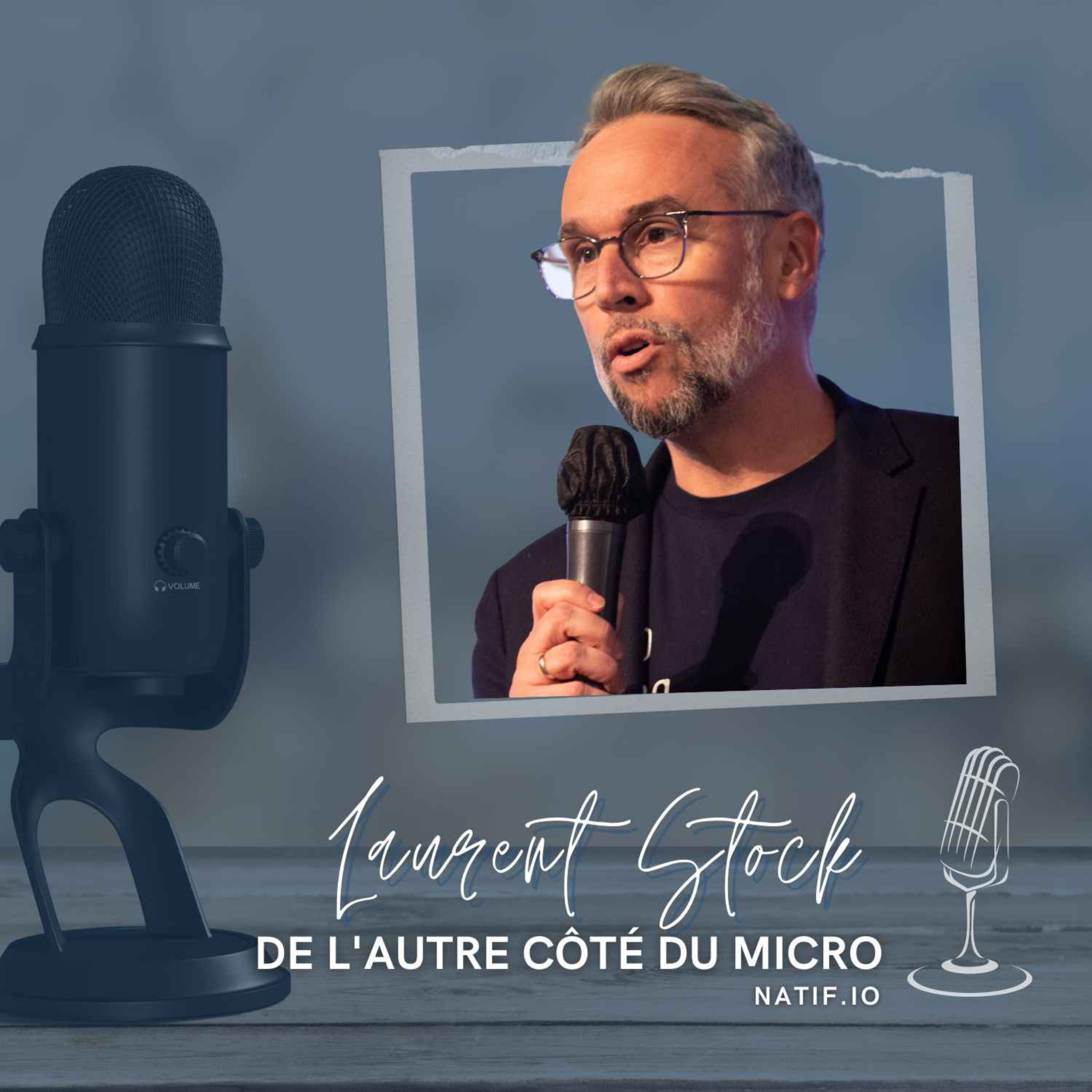 cover art for Réinventer la distribution des podcasts de marque avec Laurent Stock de natif.