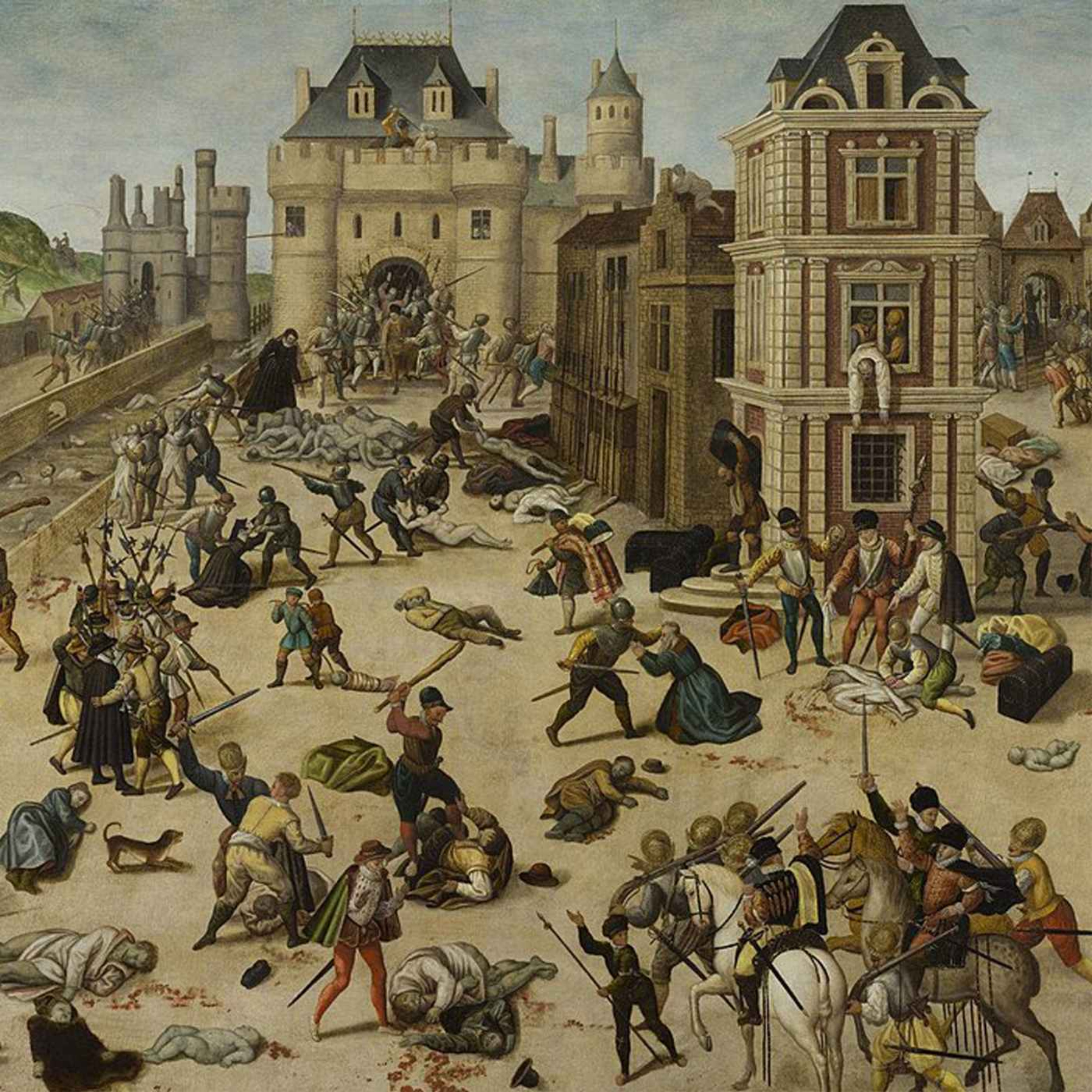 cover art for C’est arrivé le 24 août 1572 : le massacre de la Saint-Barthélemy