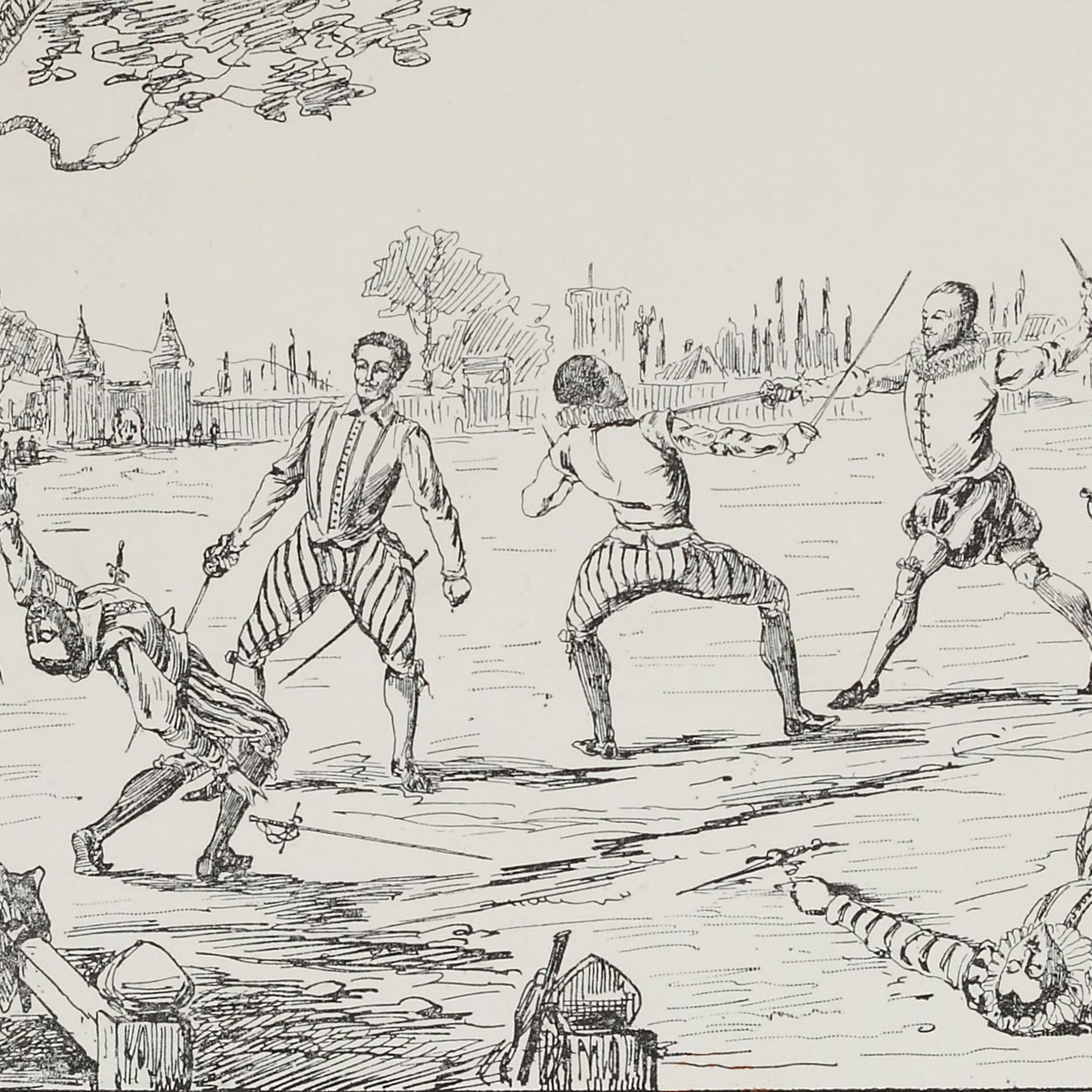 C'est arrivé le 27 avril 1578 : le duel des Mignons d'Henri III