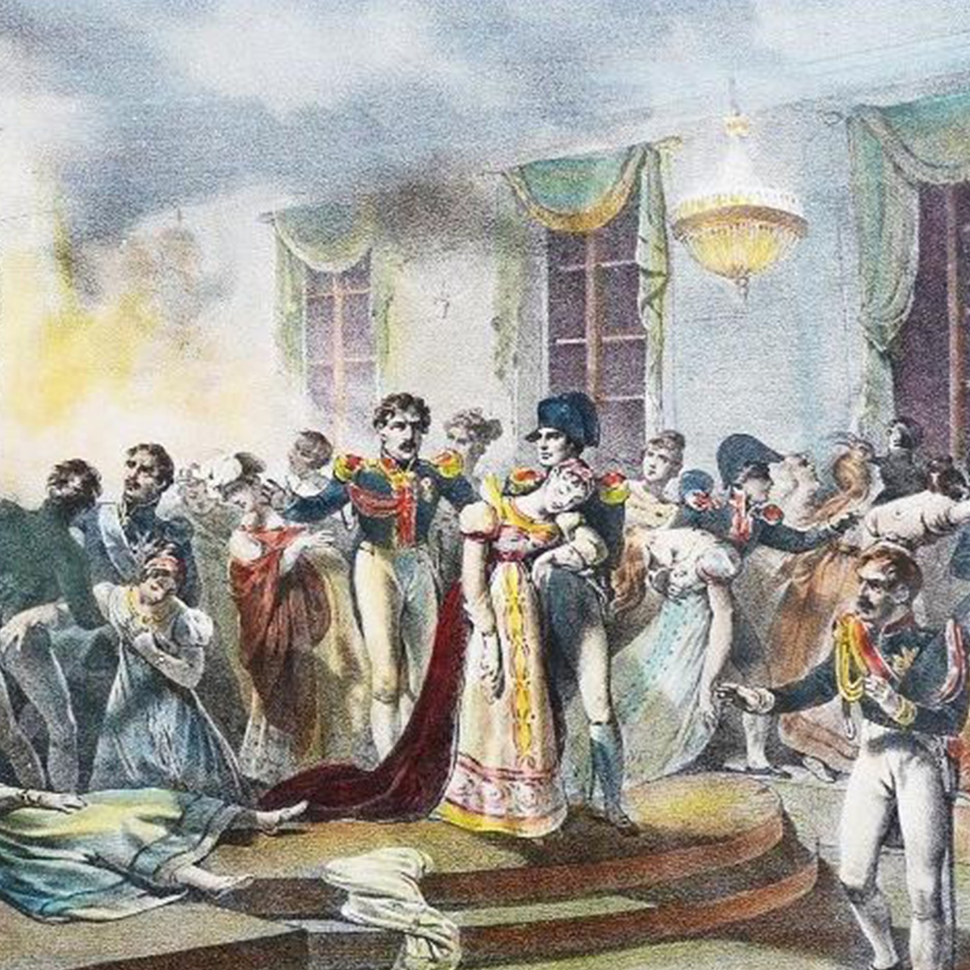 C'est arrivé le 1er juillet 1810 : l'effroyable incendie qui pousse Napoléon à créer les sapeurs-pompiers