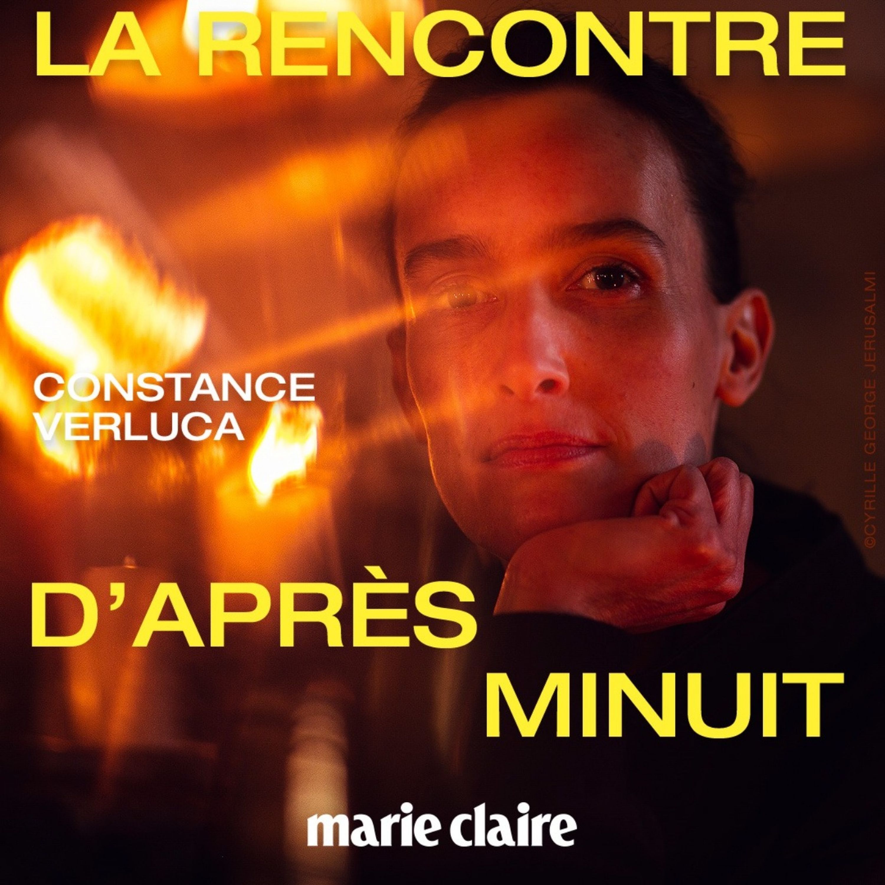 cover art for Constance Verluca : « Je préfère les pensées nocturnes. »