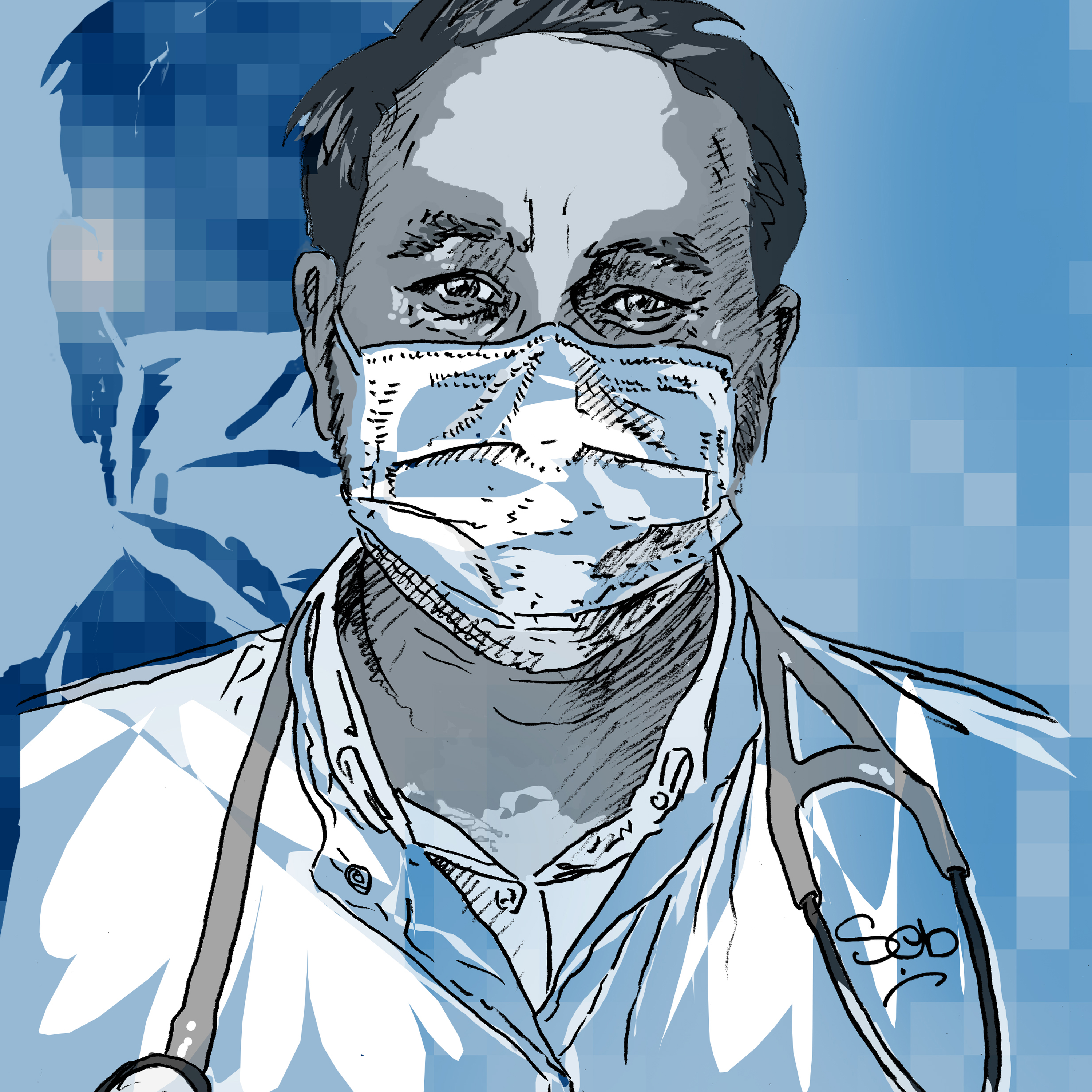 En première ligne : médecins de ville et ambulancier face à la vague du Covid