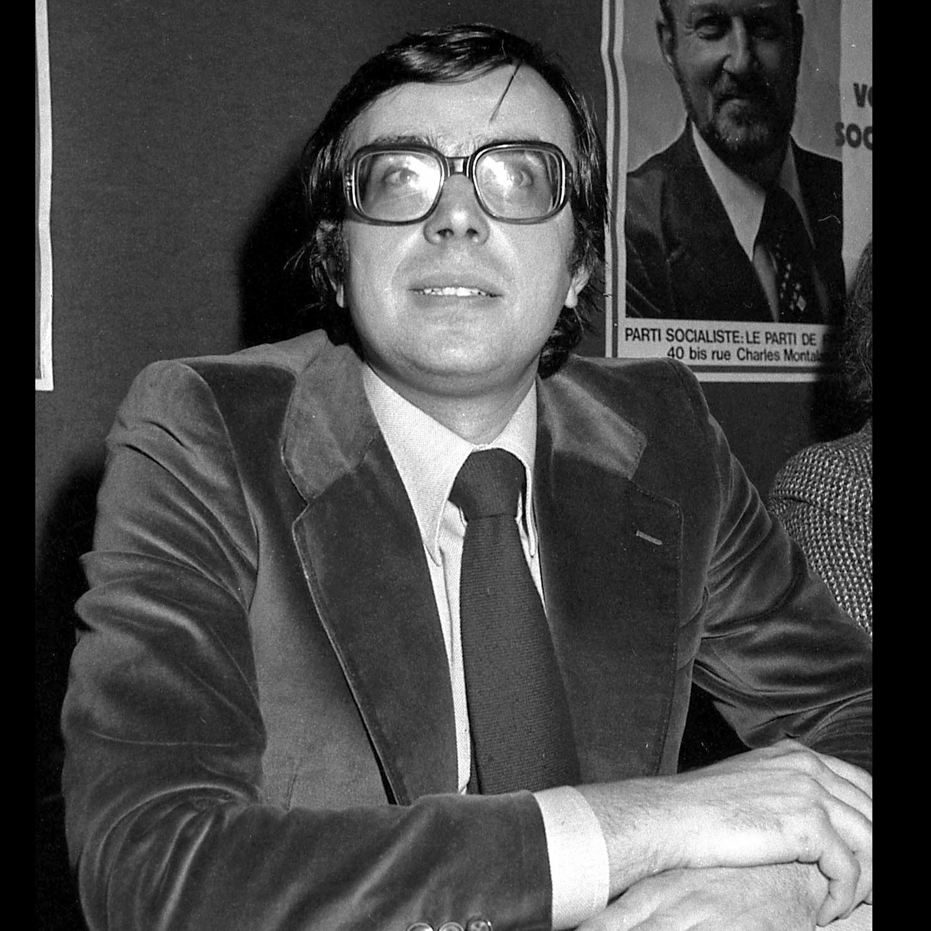 1977 : passation de pouvoir à Villeurbanne pour Jean-Jack Queyranne