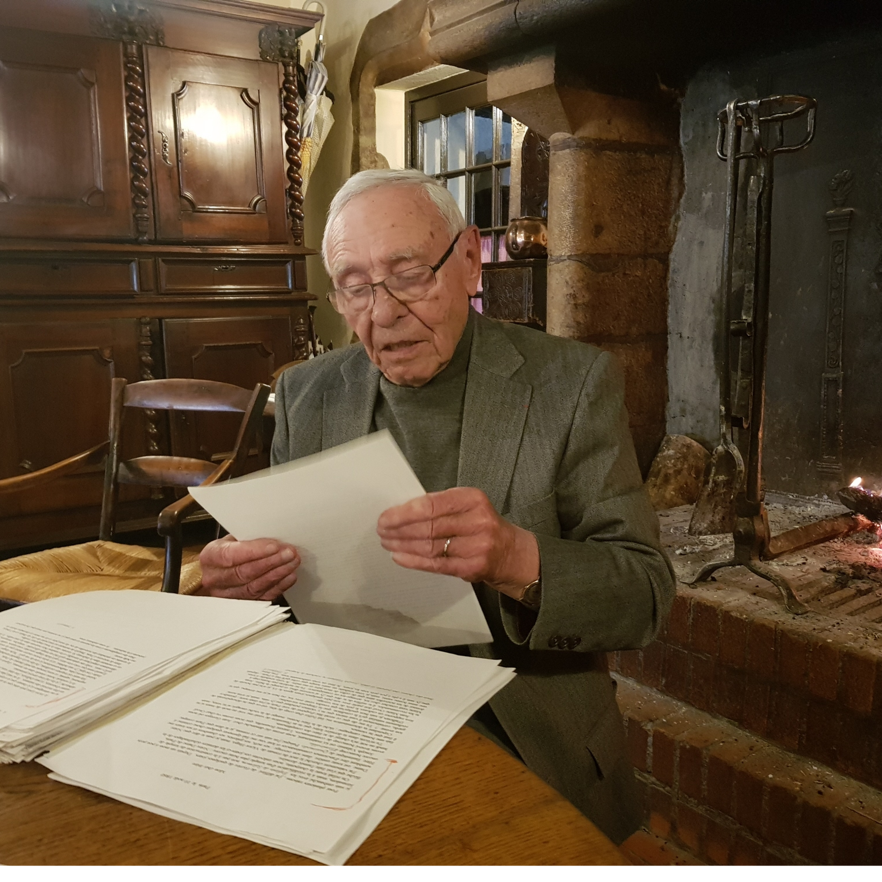 Georges Thibault, arrière-petit-fils d'un charpentier pérougien de Notre-Dame