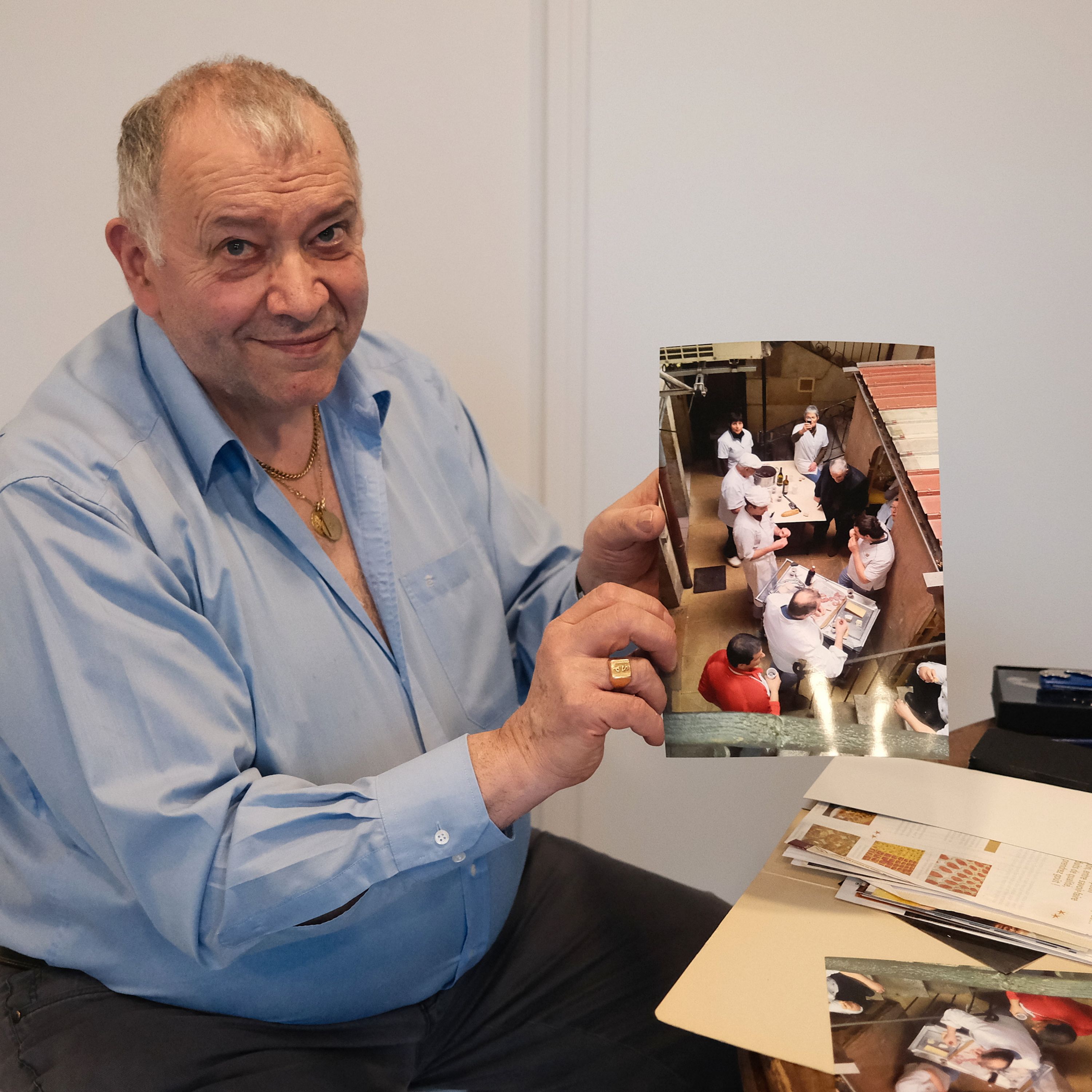 Les souvenirs de Serge Pernin, traiteur à Lons-le-Saunier
