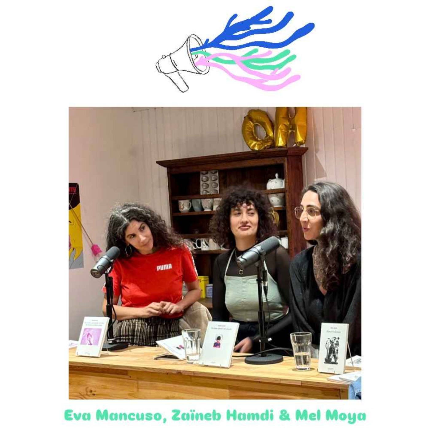 En poésies, rencontre avec Eva Mancuso, Zaïneb Hamdi et Mal Moya