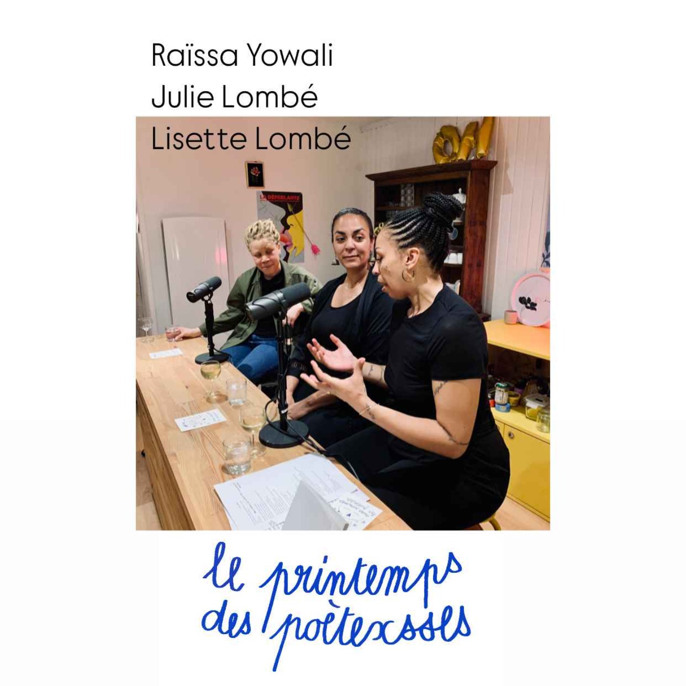 En lettres noires, en poésies avec Raïssa Yowali, Julie Lombé et Lisette Lombé
