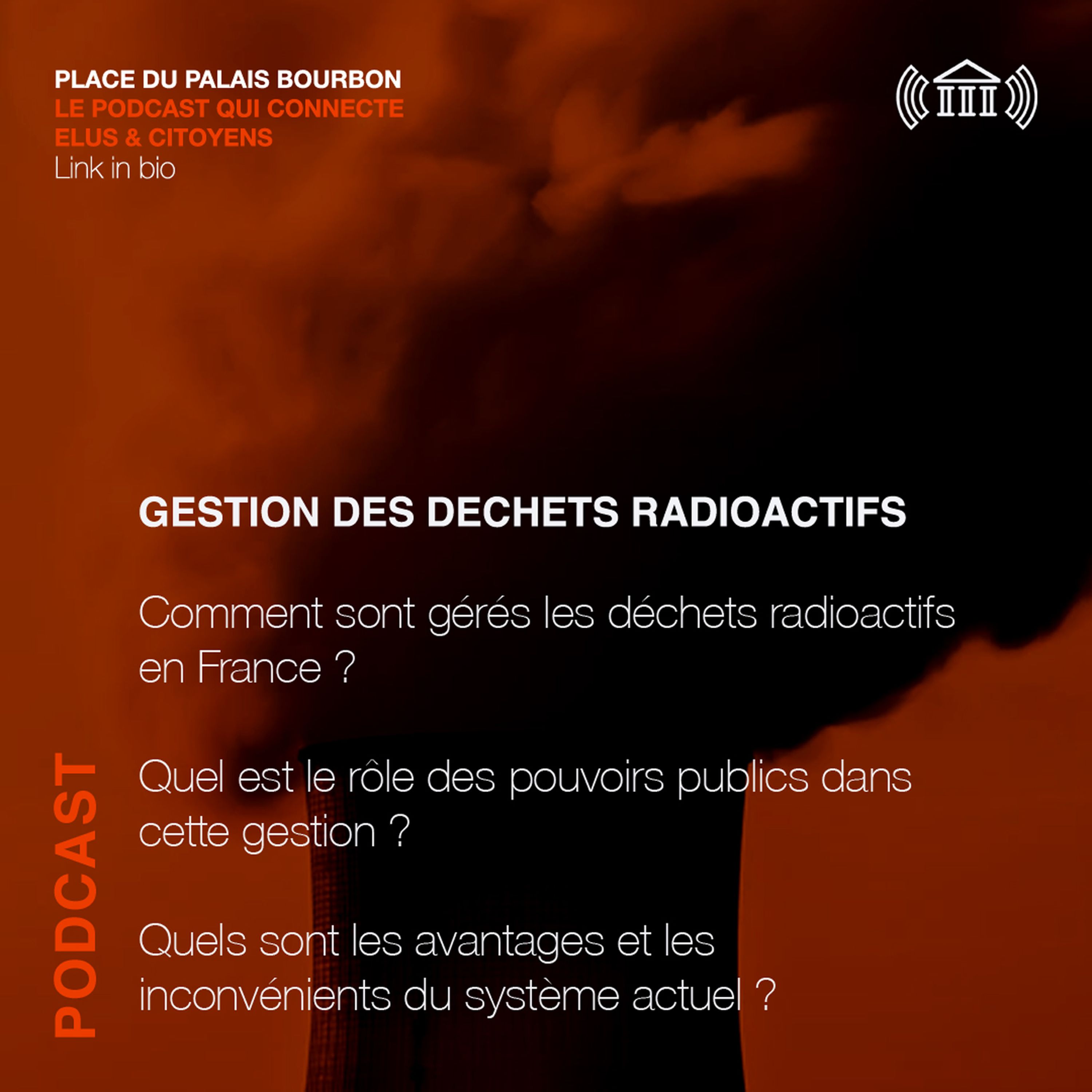 cover art for La gestion des déchets radioactifs