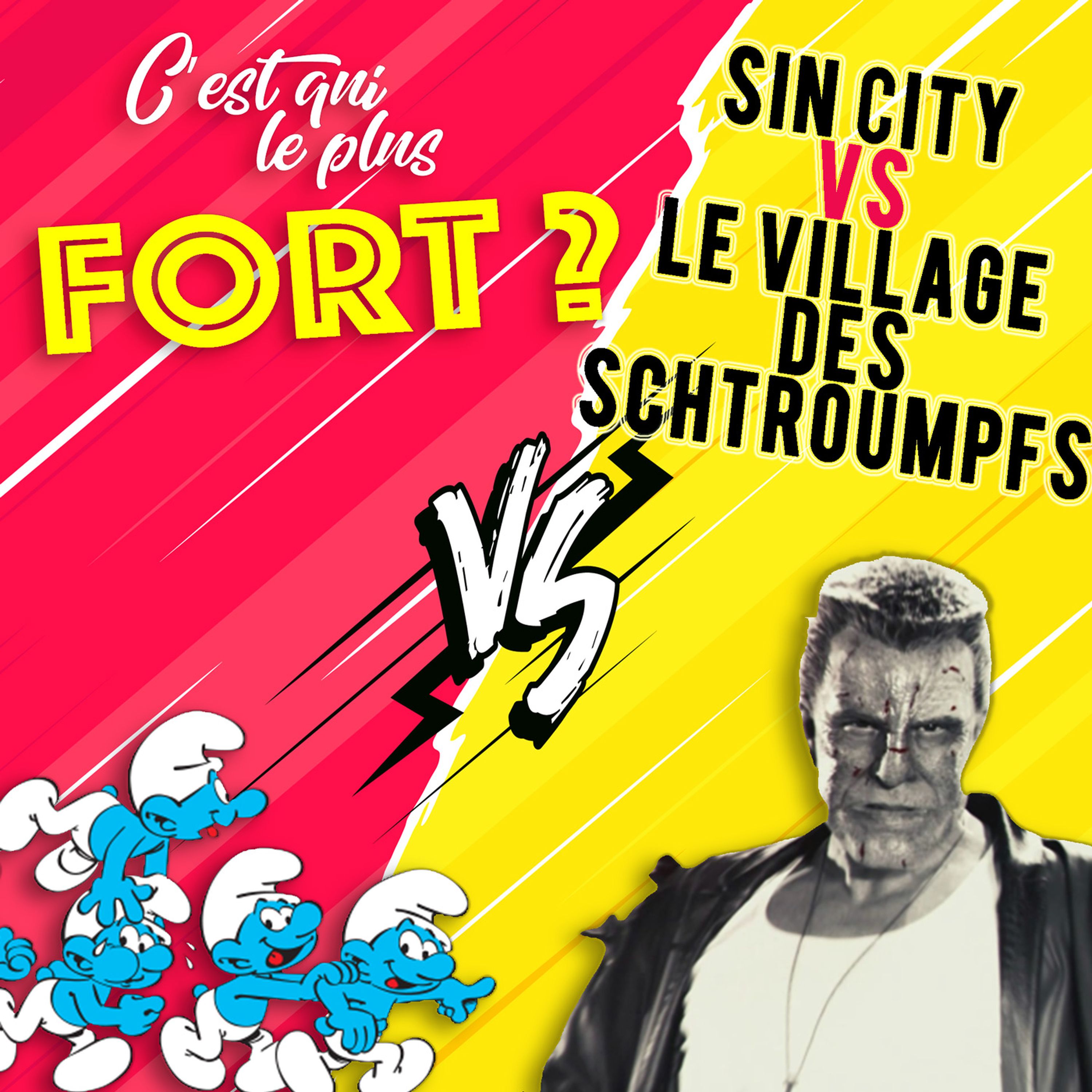 Sin City vs Le village des Schtroumpfs : Deux communautés coupées du monde s'affrontent !