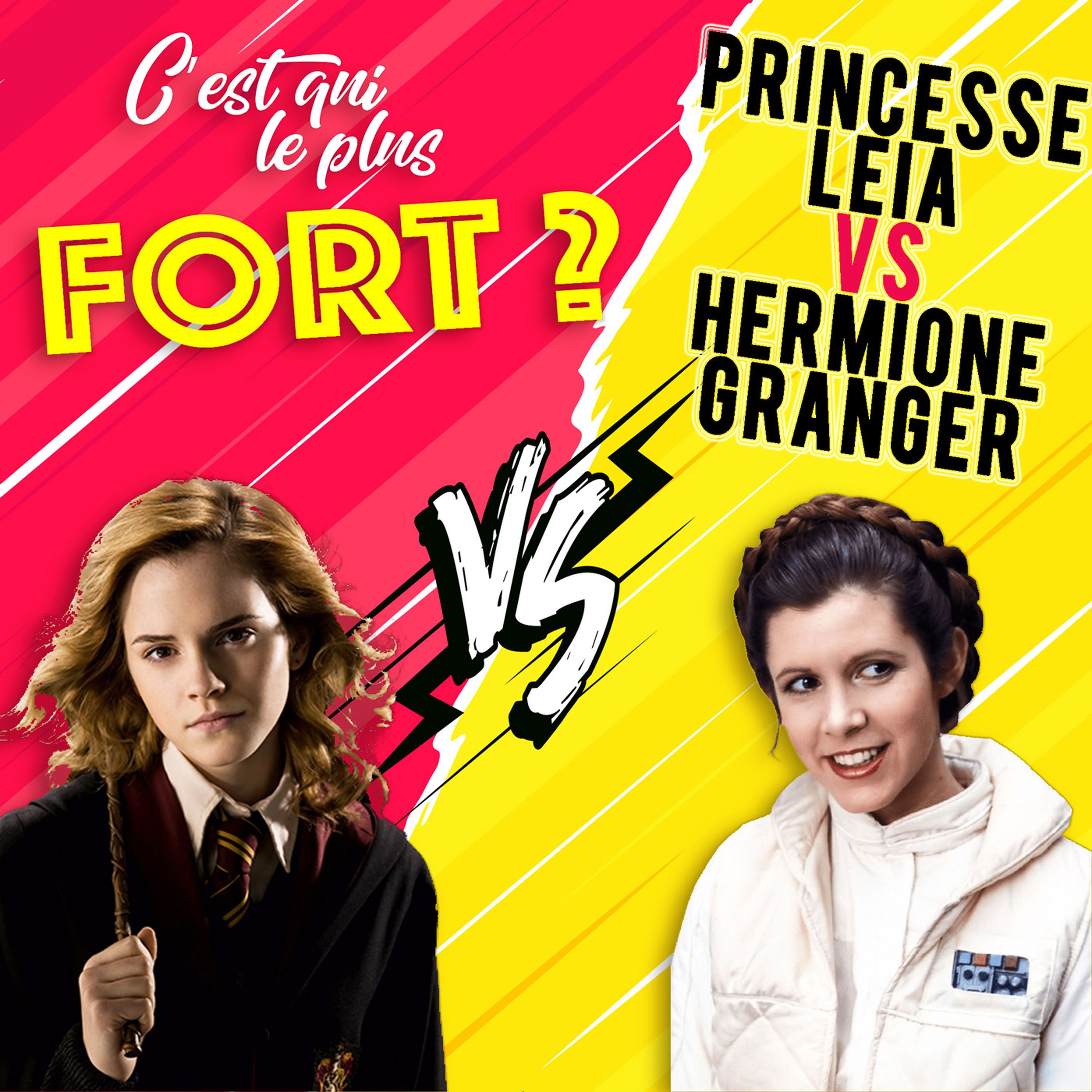 Hermione vs Leia : Deux époques, deux approches !