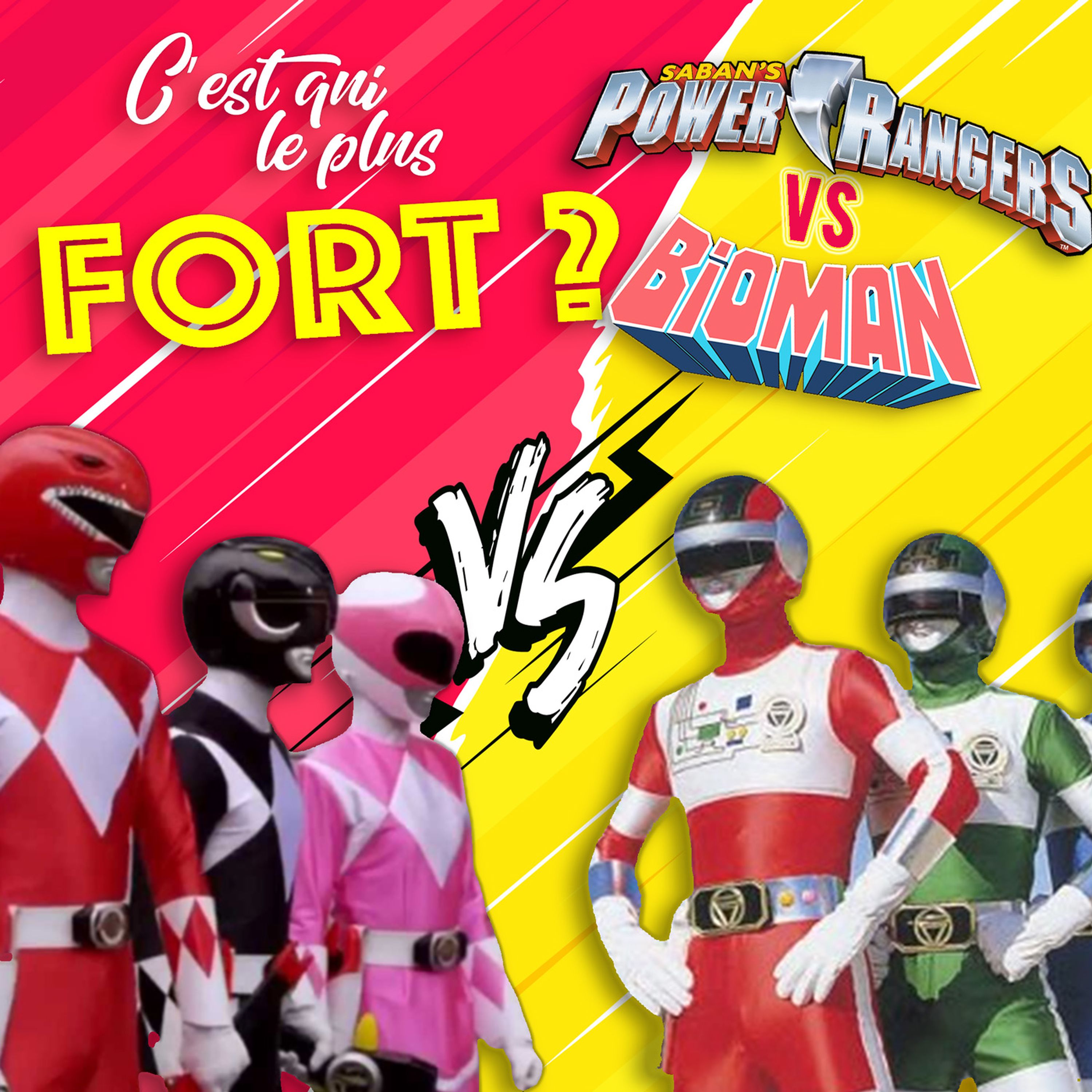 Bioman vs Power Rangers, bataille de génération