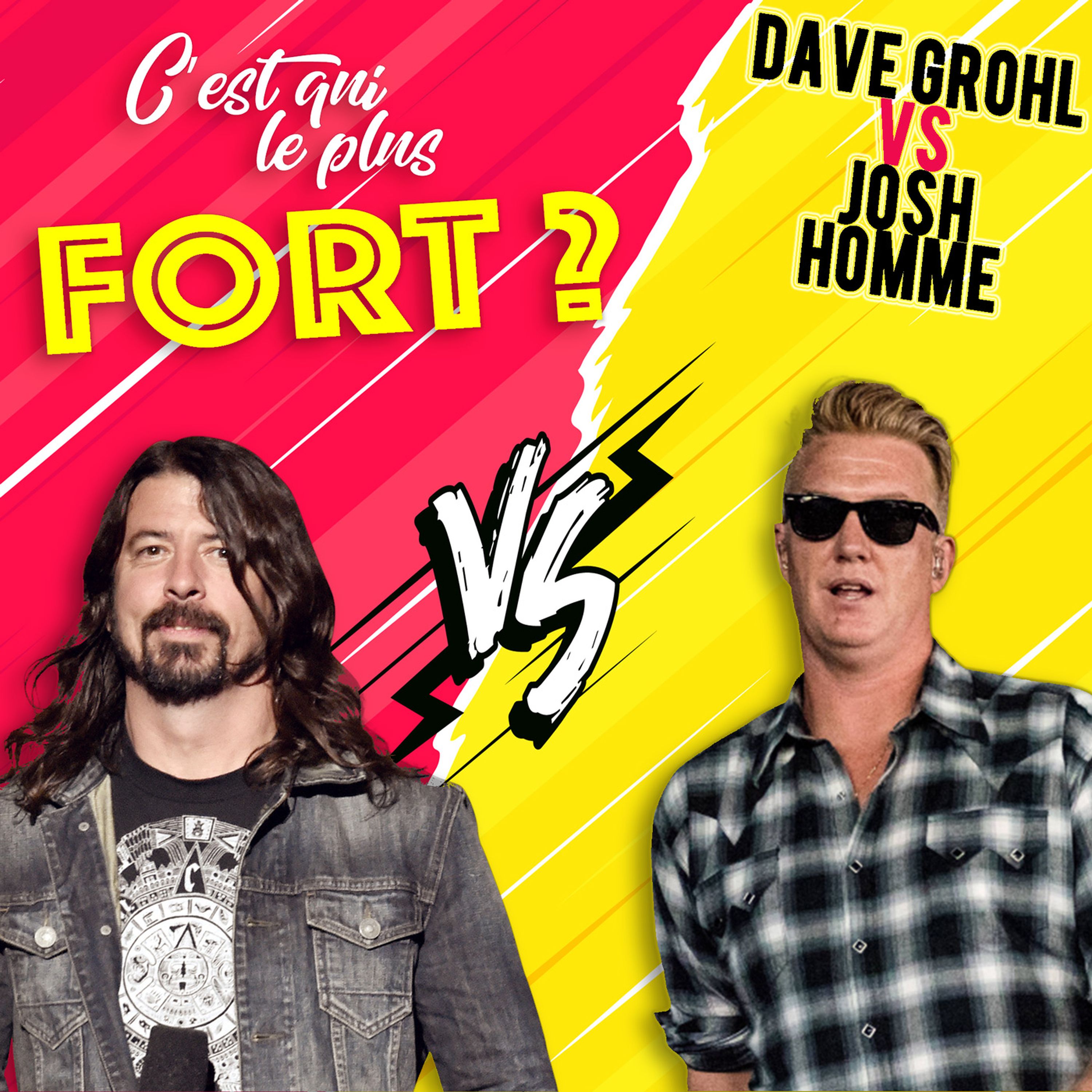 cover art for Josh Homme vs Dave Grohl, les dieux du rock'n'roll rentrent dans l'arène