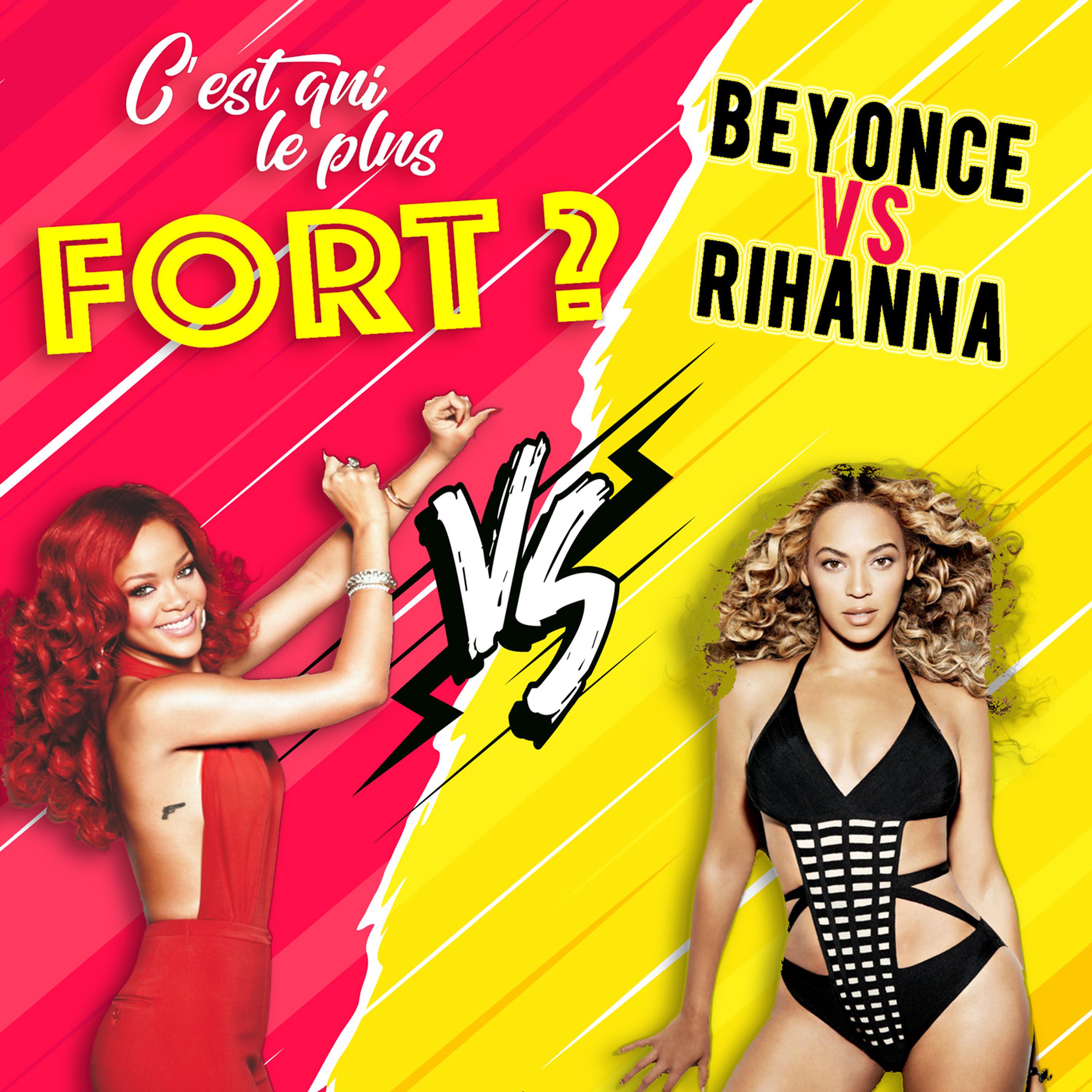 cover art for Beyonce vs Rihanna - Duel de divas des charts