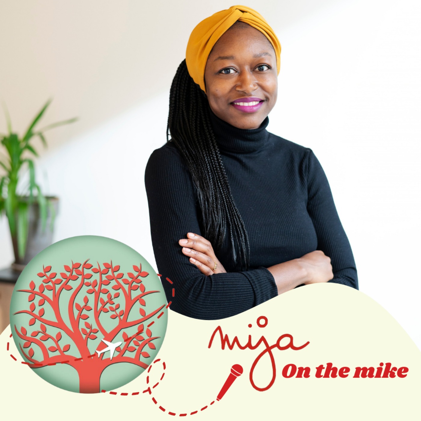 cover art for Mija on the mike with Tsippora Sidibe aka @tantaquejeserainoire