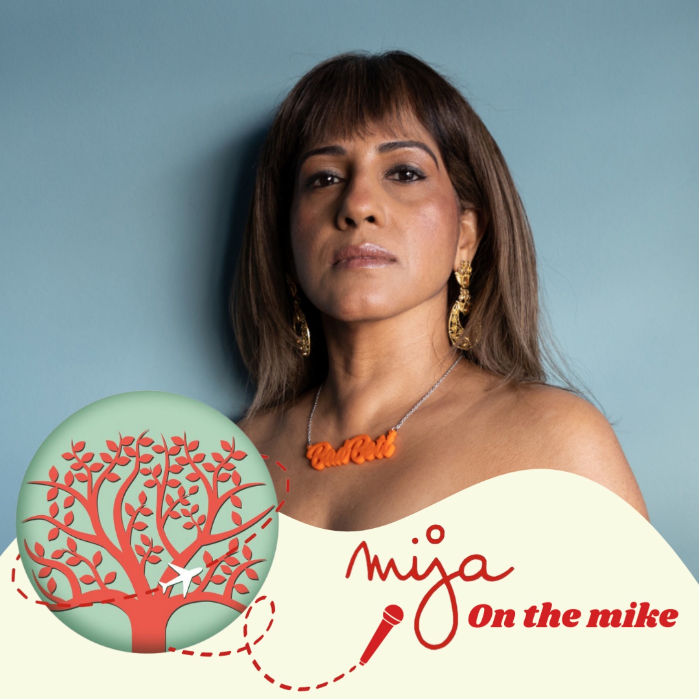 cover art for Mija on the Mike with: Sangeeta Pillai