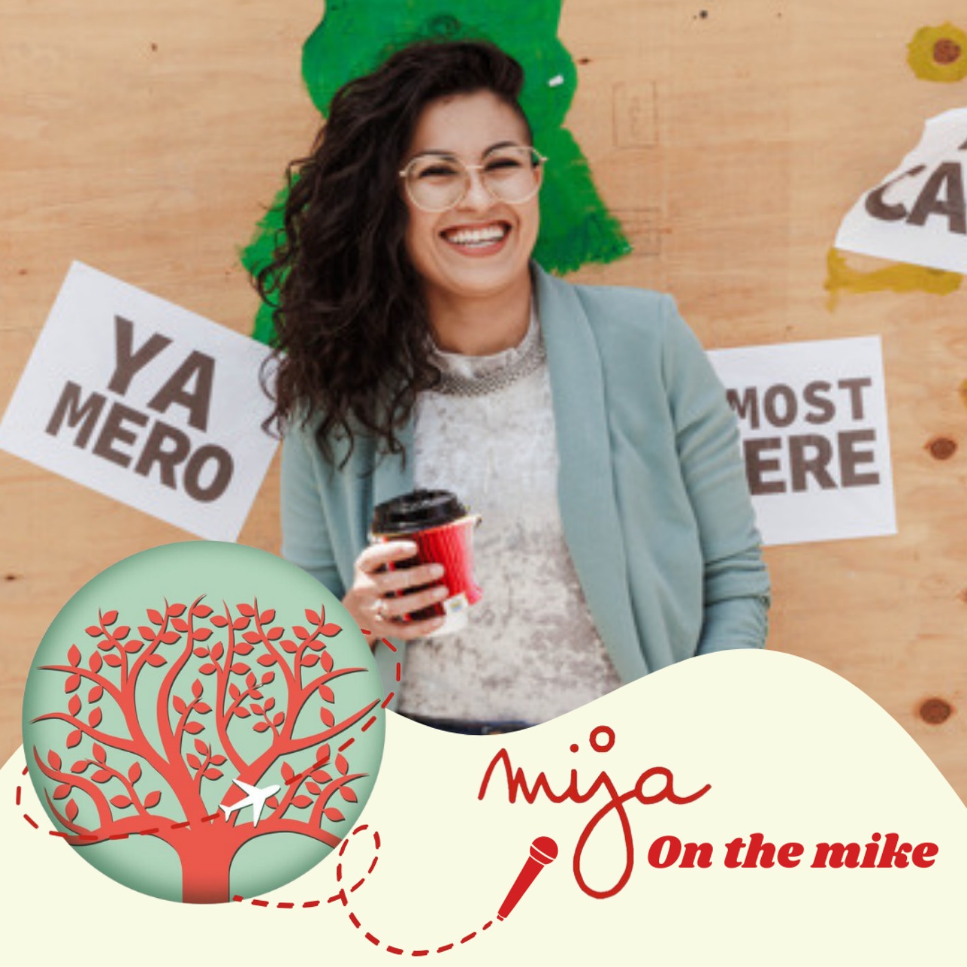 cover art for Mija on the Mike with: Pam Covarrubias from Café con Pam