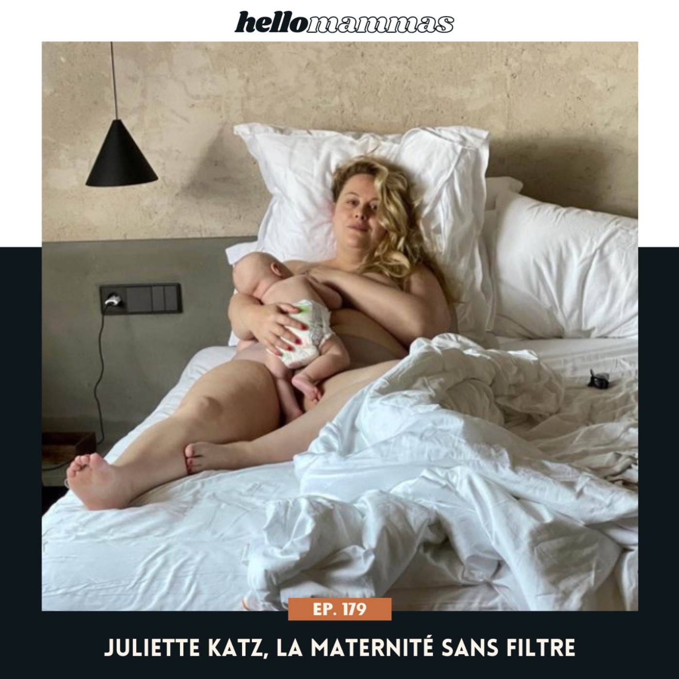 Juliette Katz, la maternité sans filtre