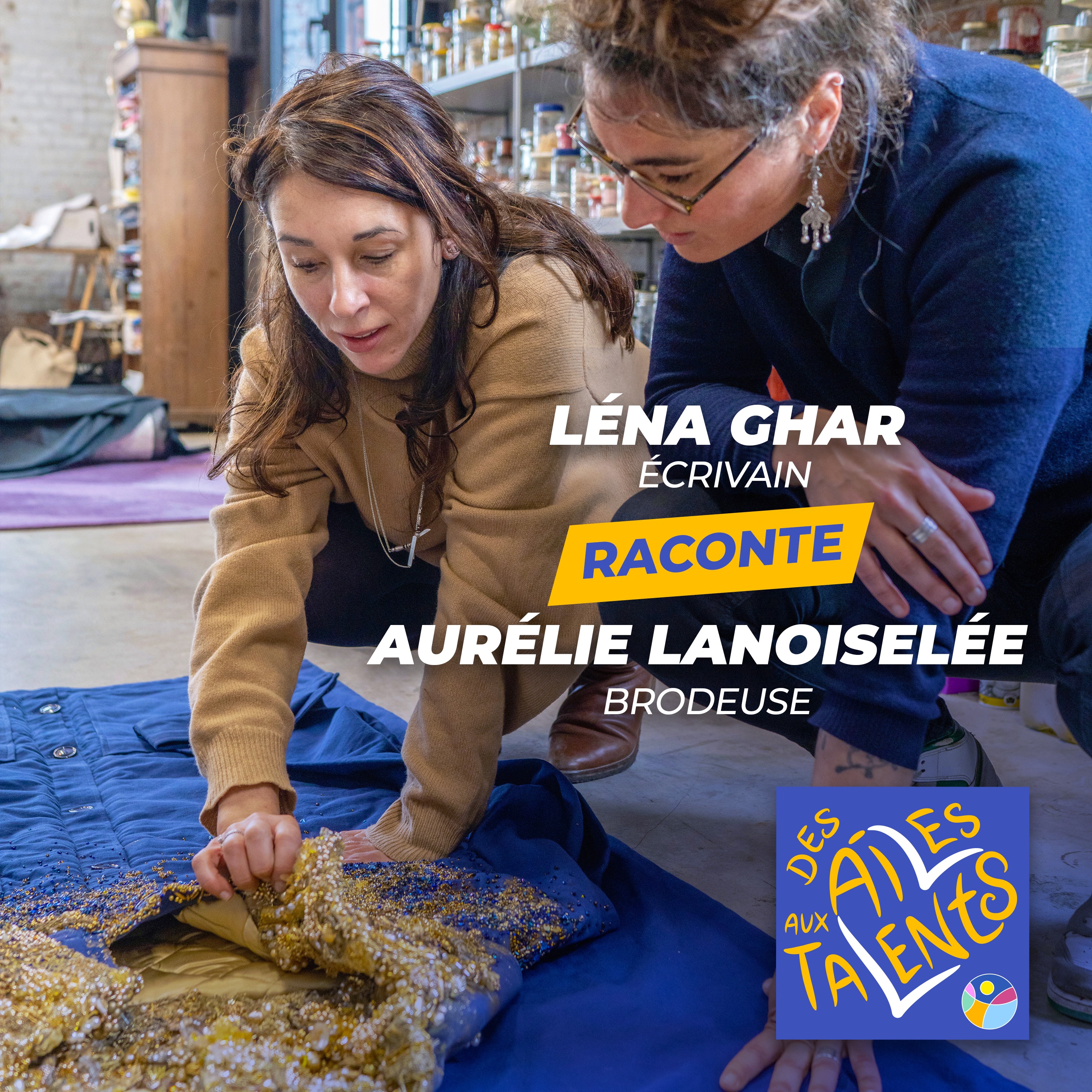Chiffon présente Des Ailes aux talents avec Aurélie Lanoiselée par Léna Ghar