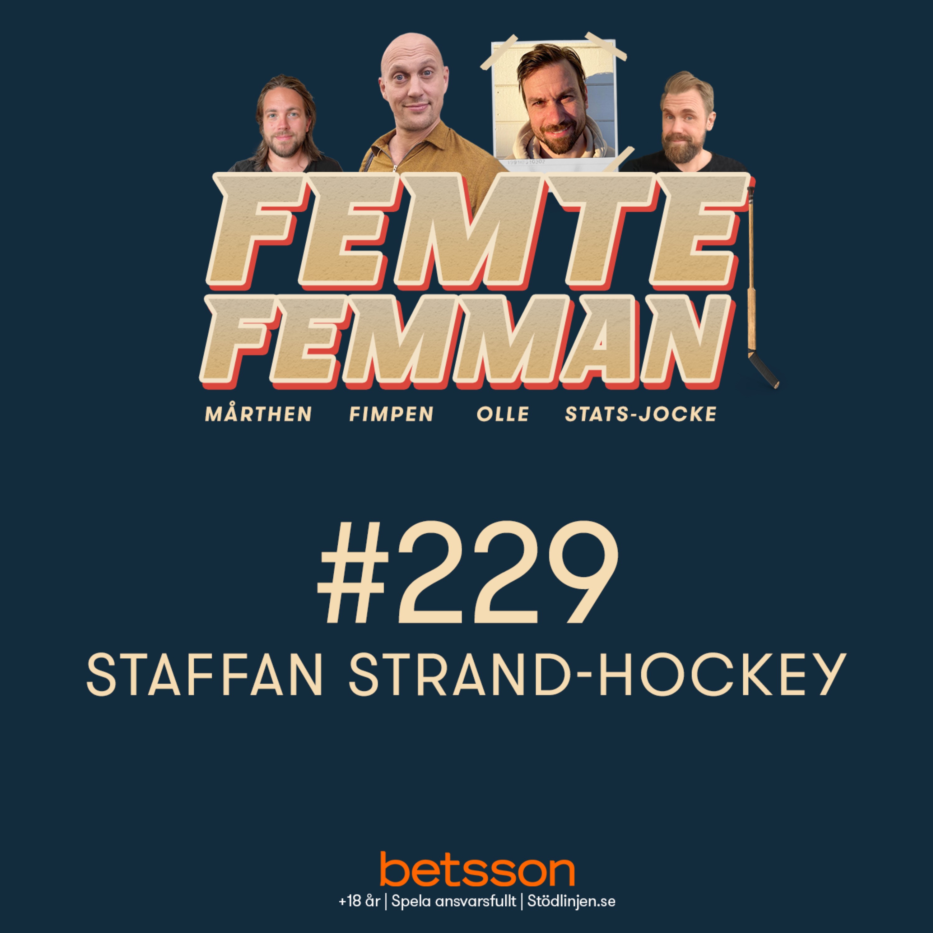 cover art for Staffan Strand-hockey
