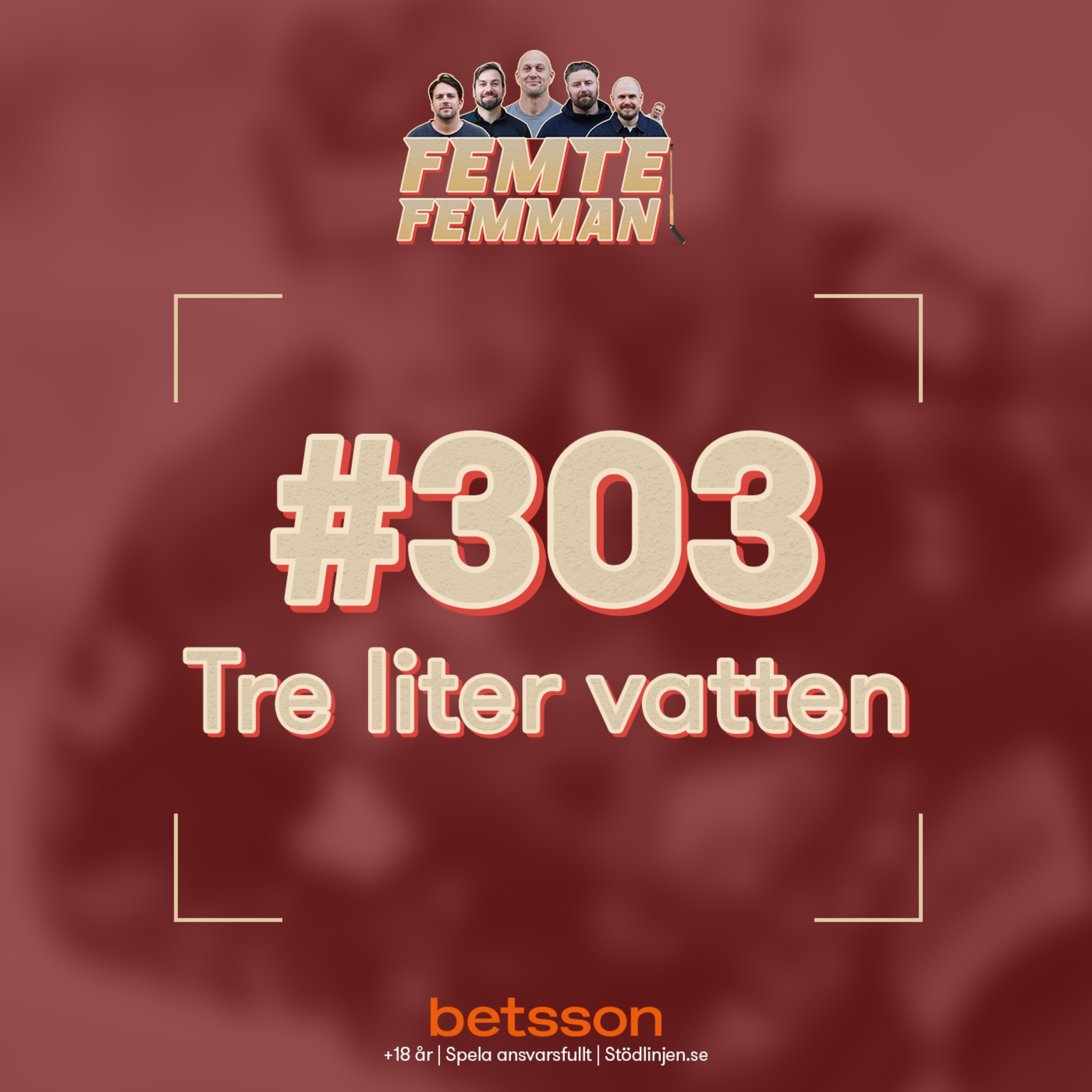 Tre liter vatten