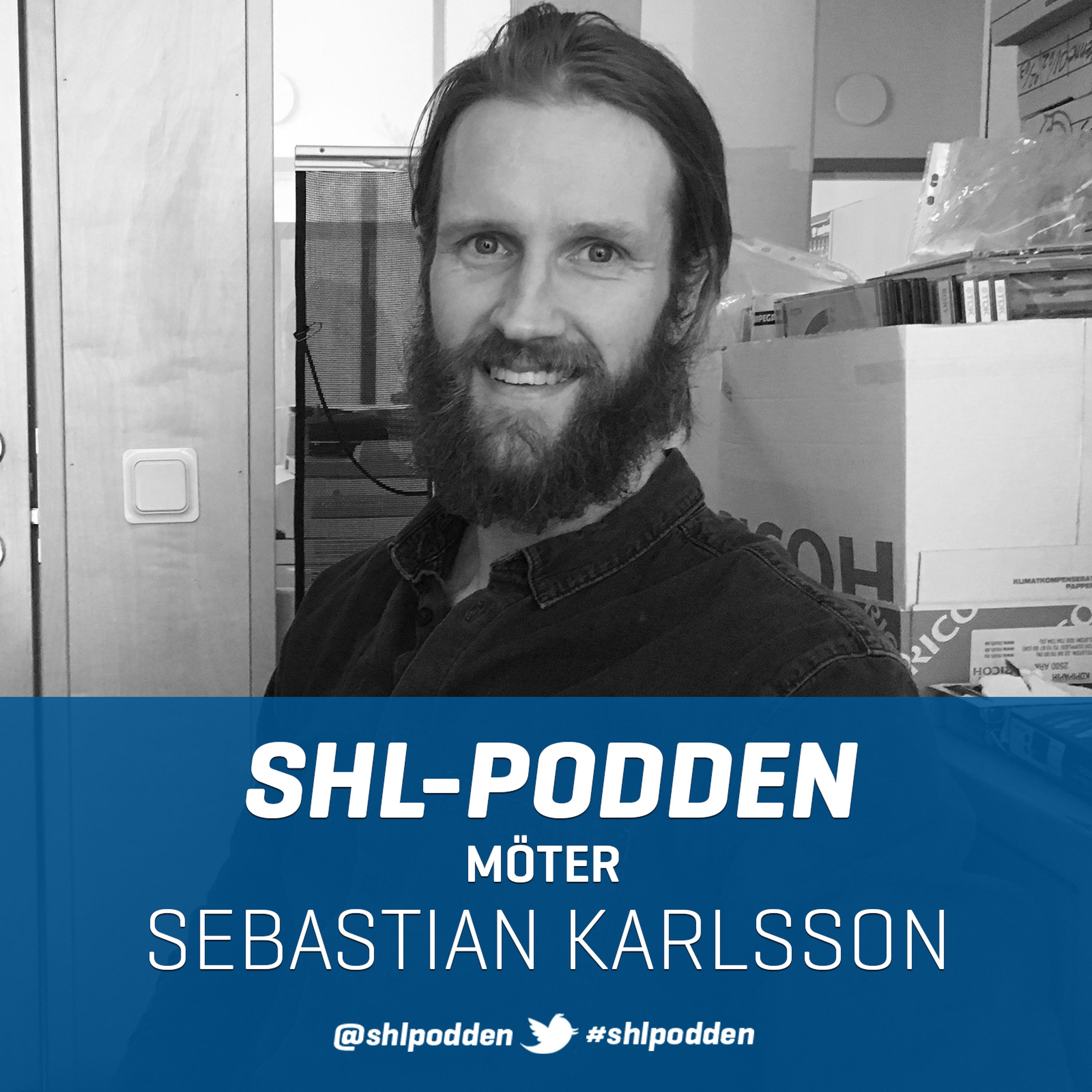 cover art for SHL-podden möter Sebastian Karlsson