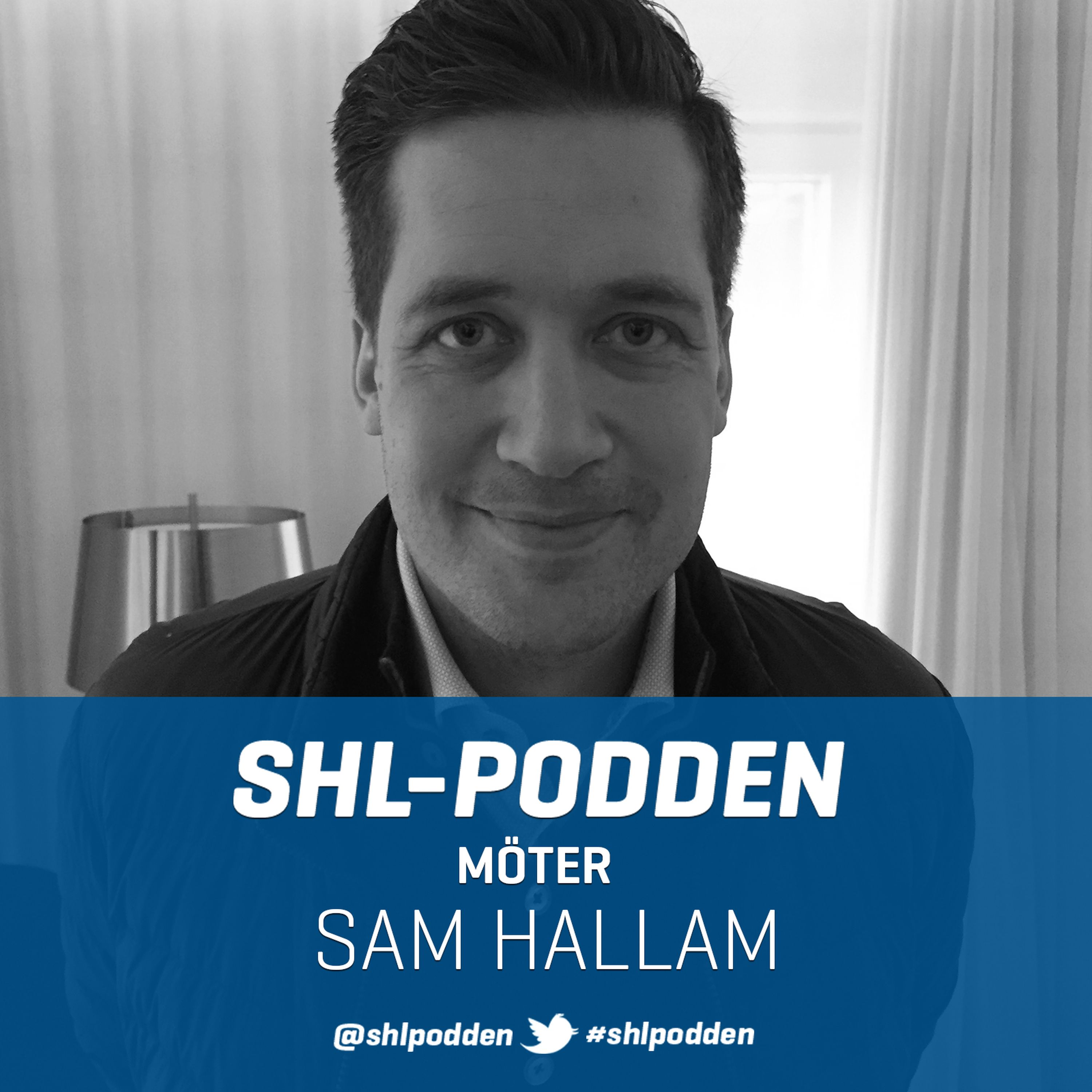 cover art for SHL-podden möter Sam Hallam