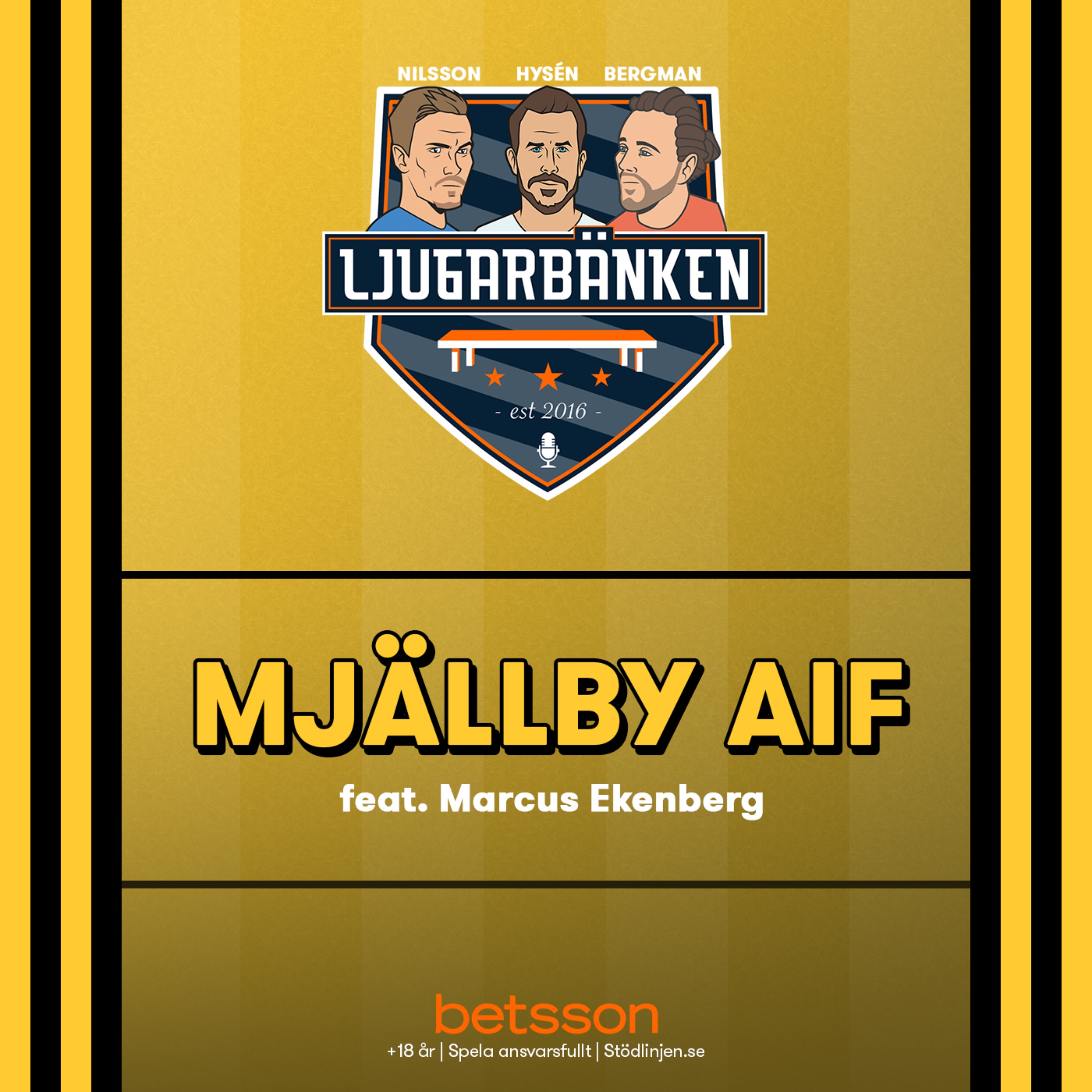 cover art for Mjällby '23 feat. Marcus Ekenberg