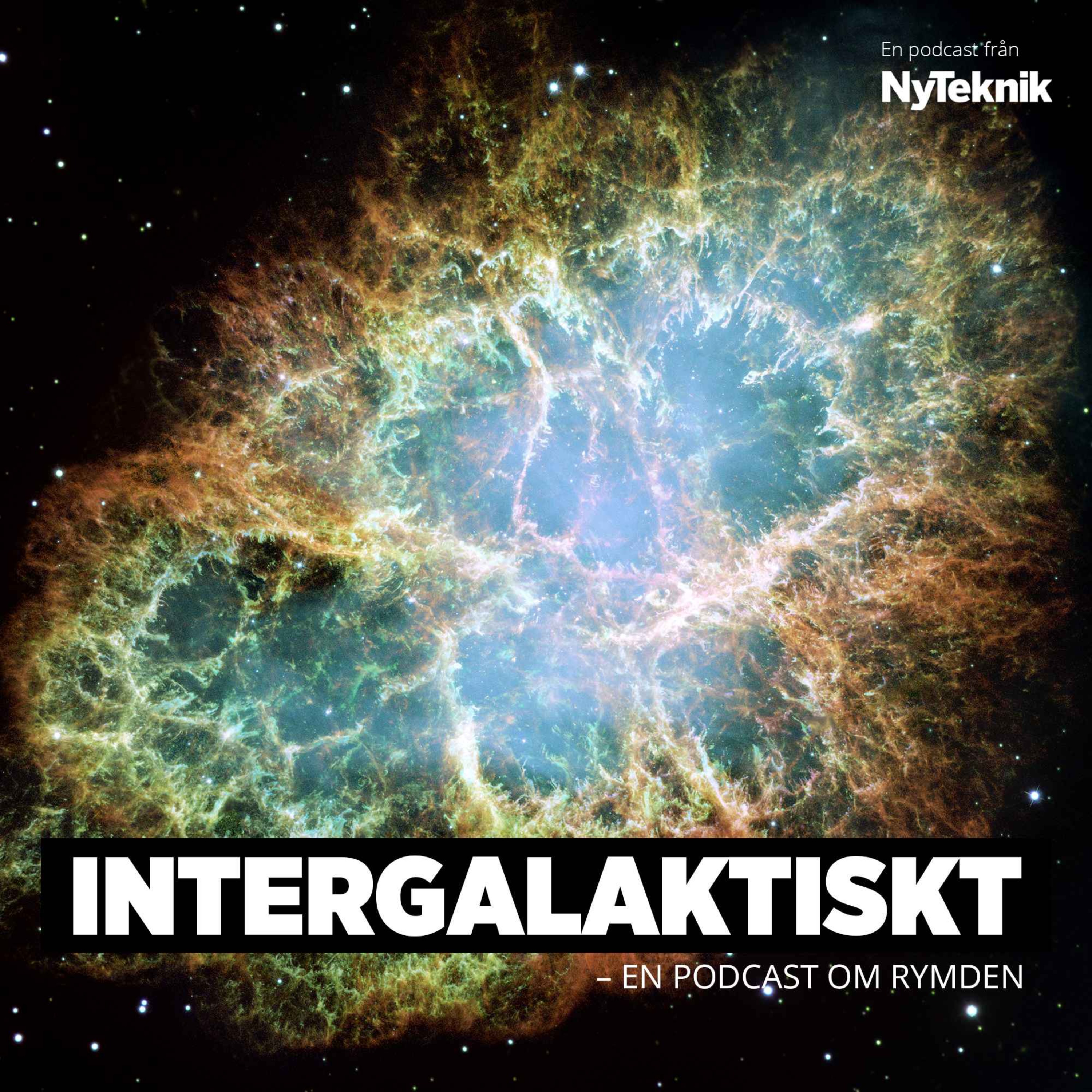 cover art for #136 – Intergalaktiskt: Rymdens mest spektakulära explosioner