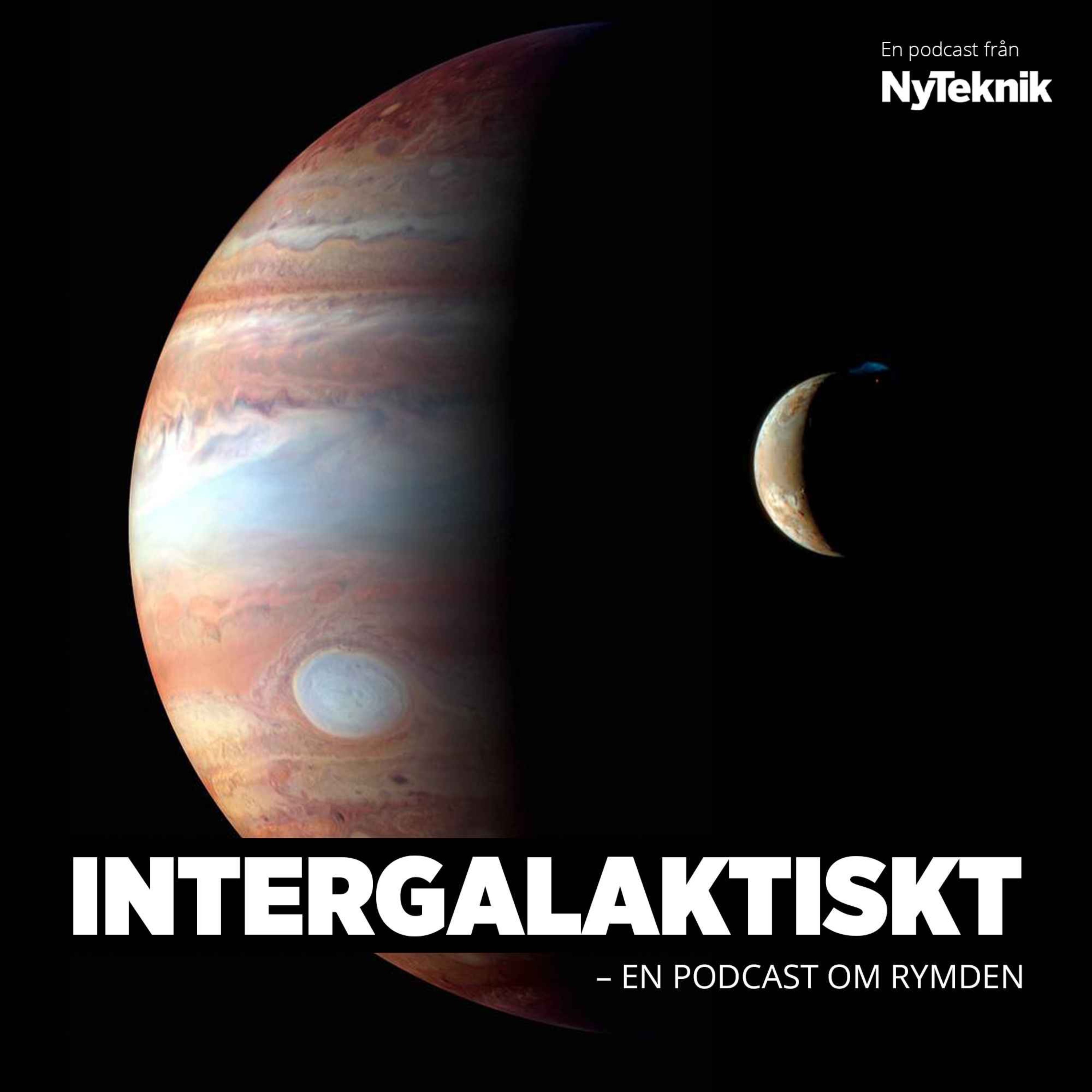cover art for #139 – Intergalaktiskt: Jupiter – vad ska vi göra vid den ogästvänliga gasjätten egentligen?  