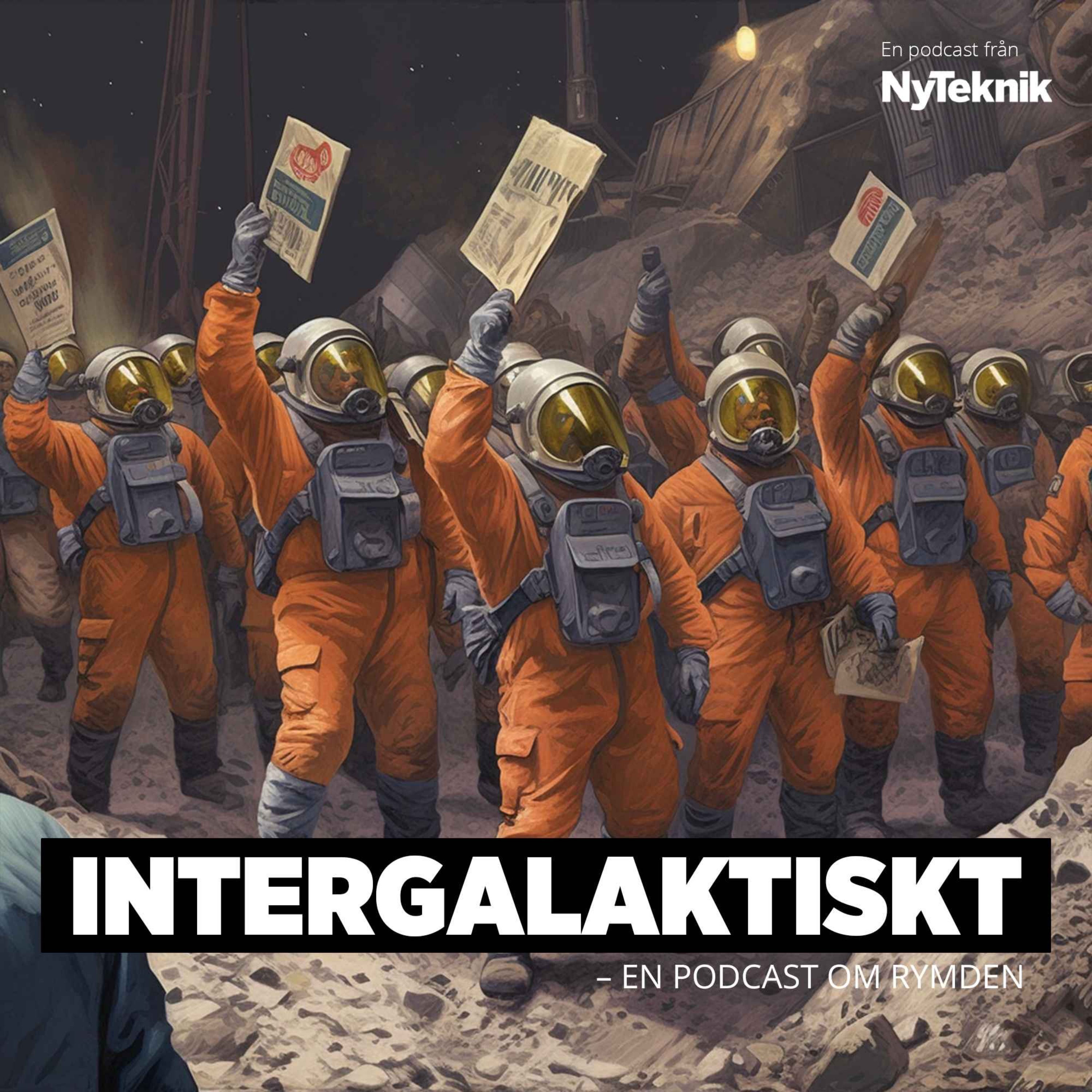 cover art for #147 – I rymden kan ingen höra dig strejka