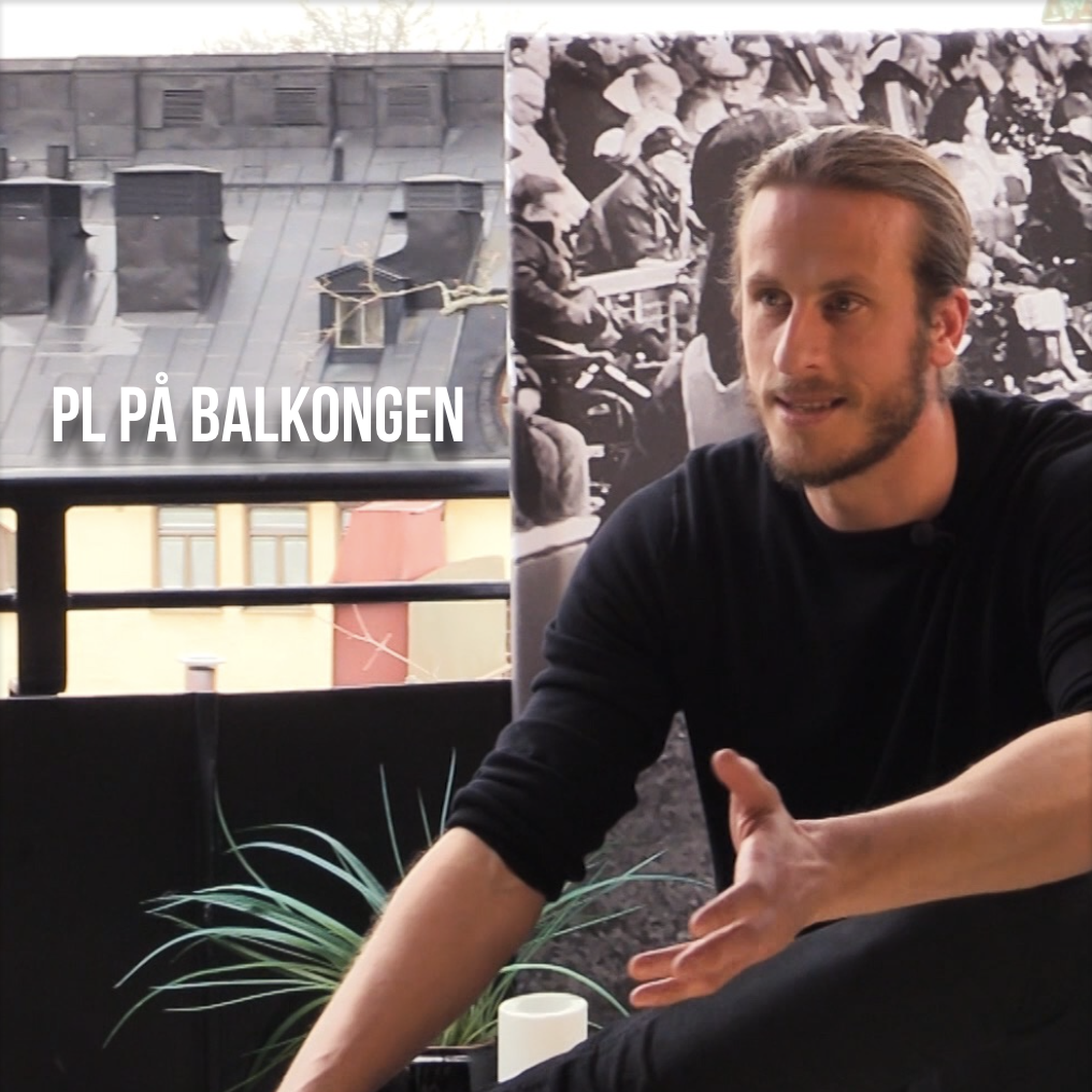 Premier League på balkongen