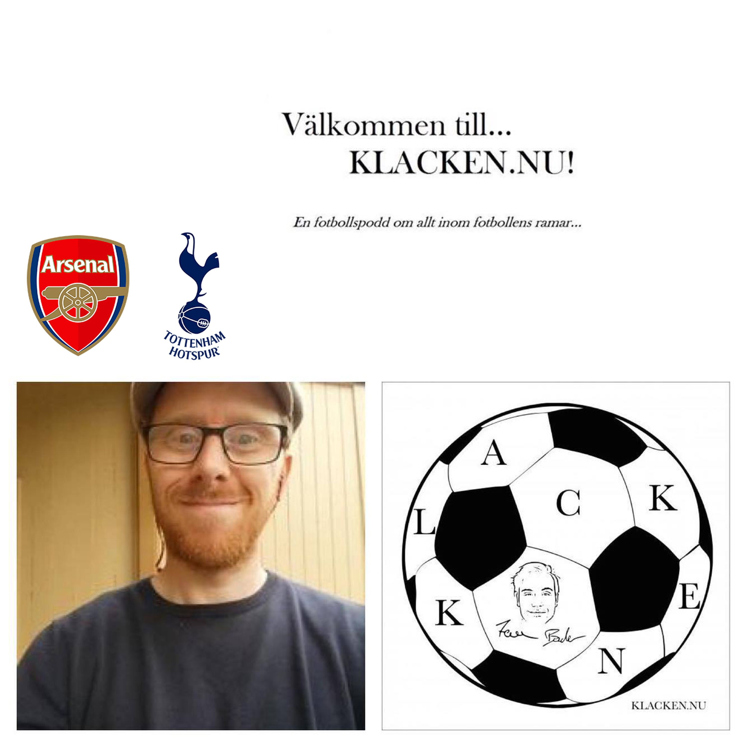 KLACKANDE #144 Inför Londonderbyt - Arsenal mot Tottenham episode artwork
