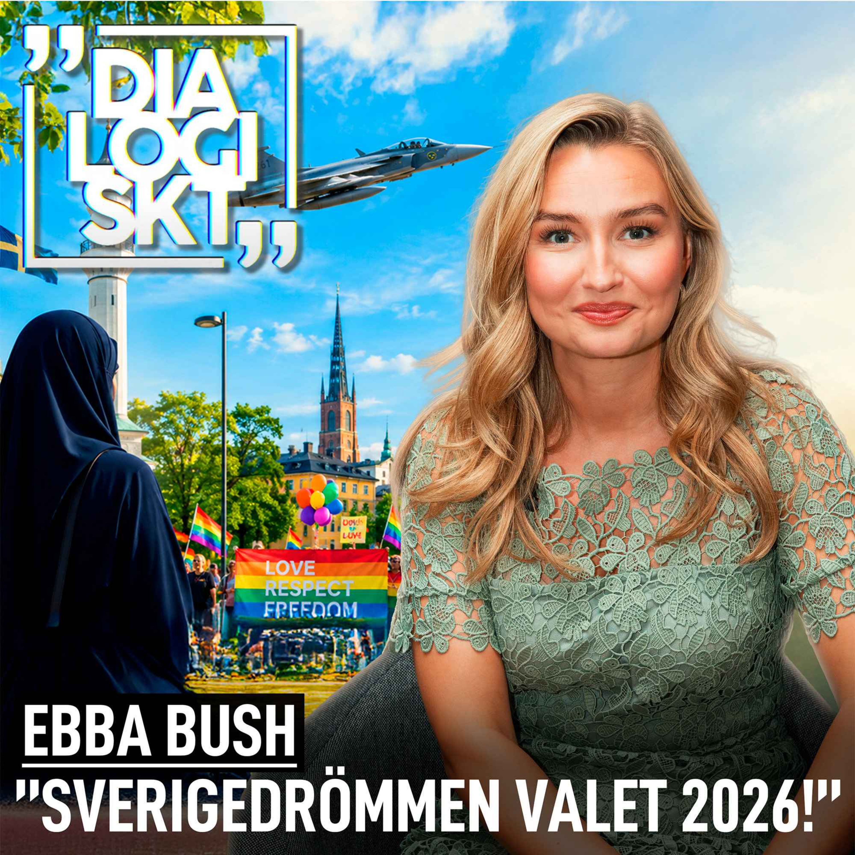 #286, Ebba Bush, ”SVERIGEDRÖMMEN  VALET 2026!” episode artwork