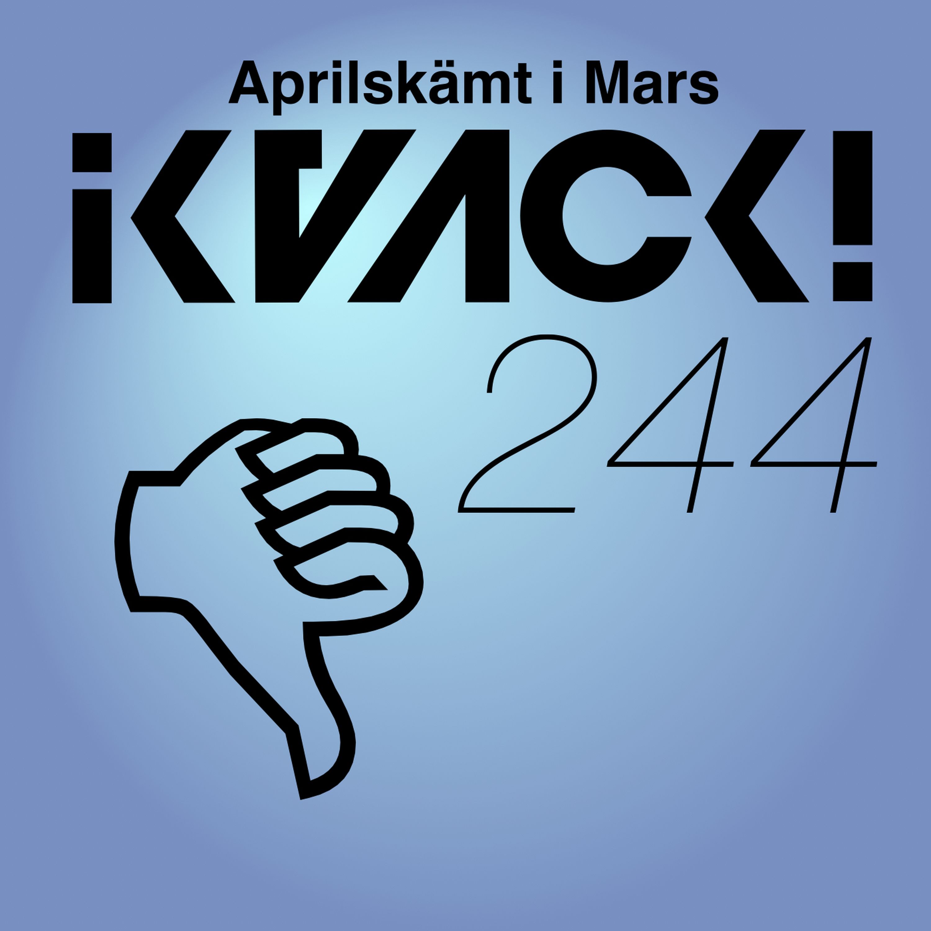 Avsnitt 244 – Aprilskämt i mars