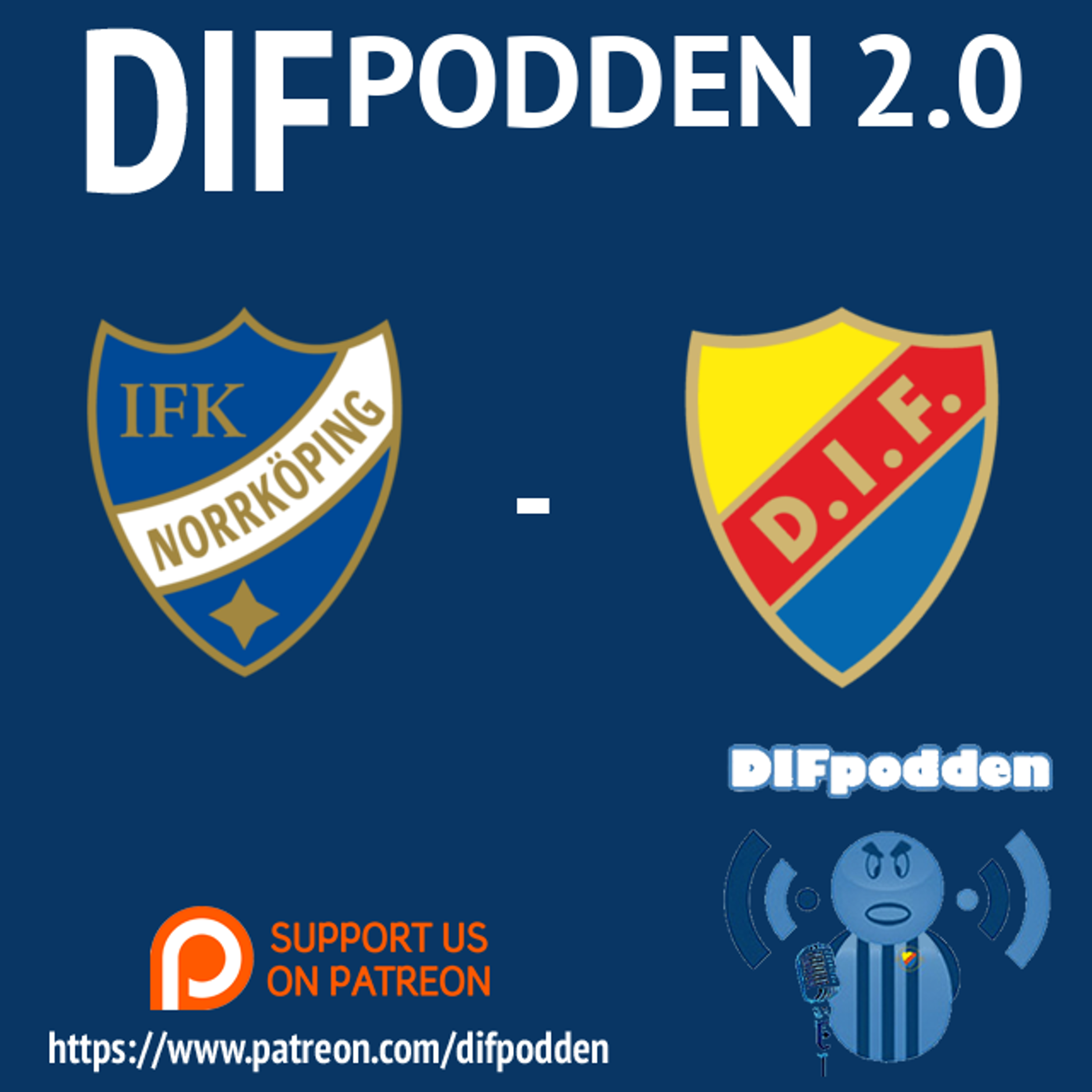 DIFpodden (2.0) #InförPodd IFK Norrköping - Djurgården episode artwork