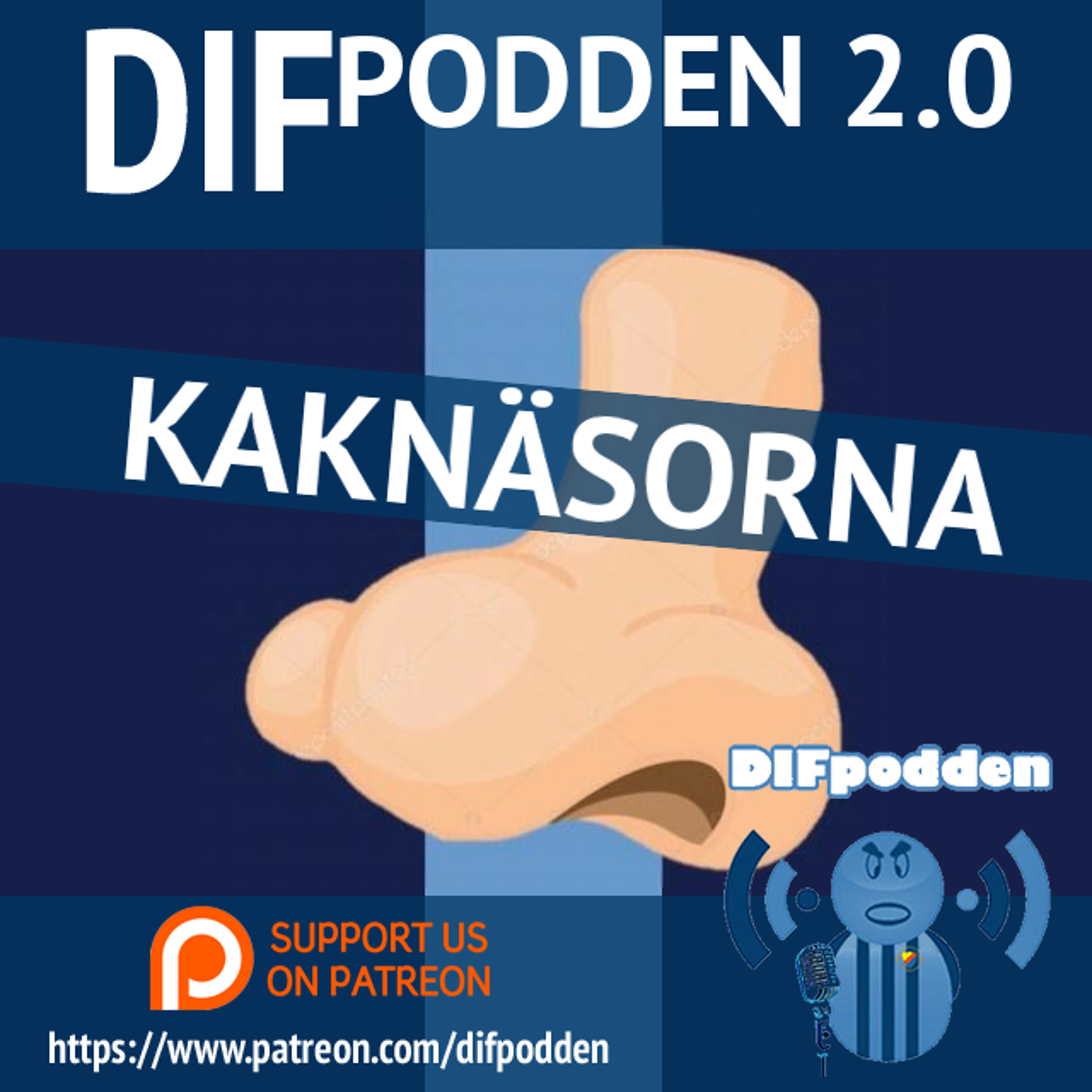 DIFpodden (2.0) #172.2 Kaknäsorna episode artwork