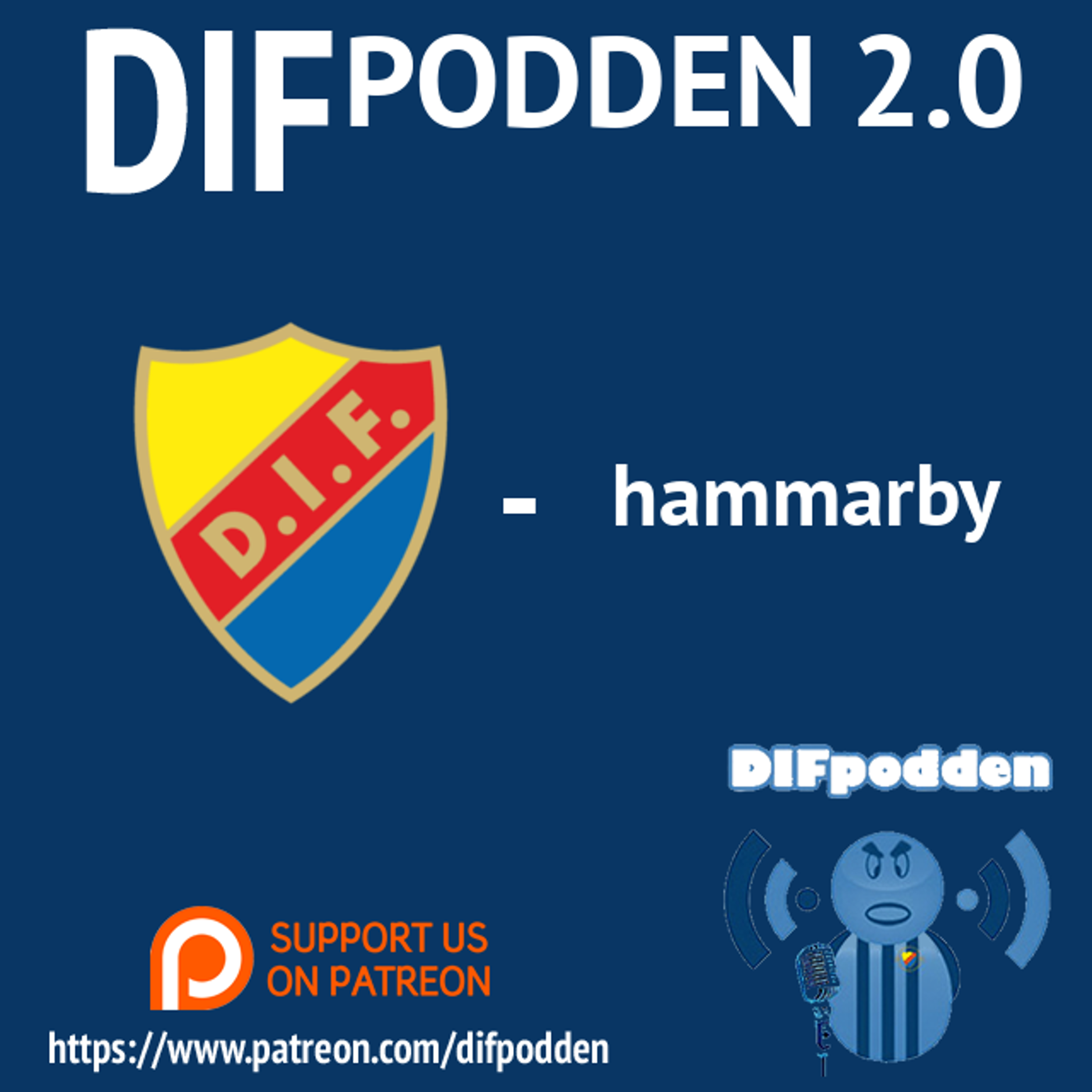 DIFpodden (2.0) #InförPodd Djurgården - Hammarby episode artwork