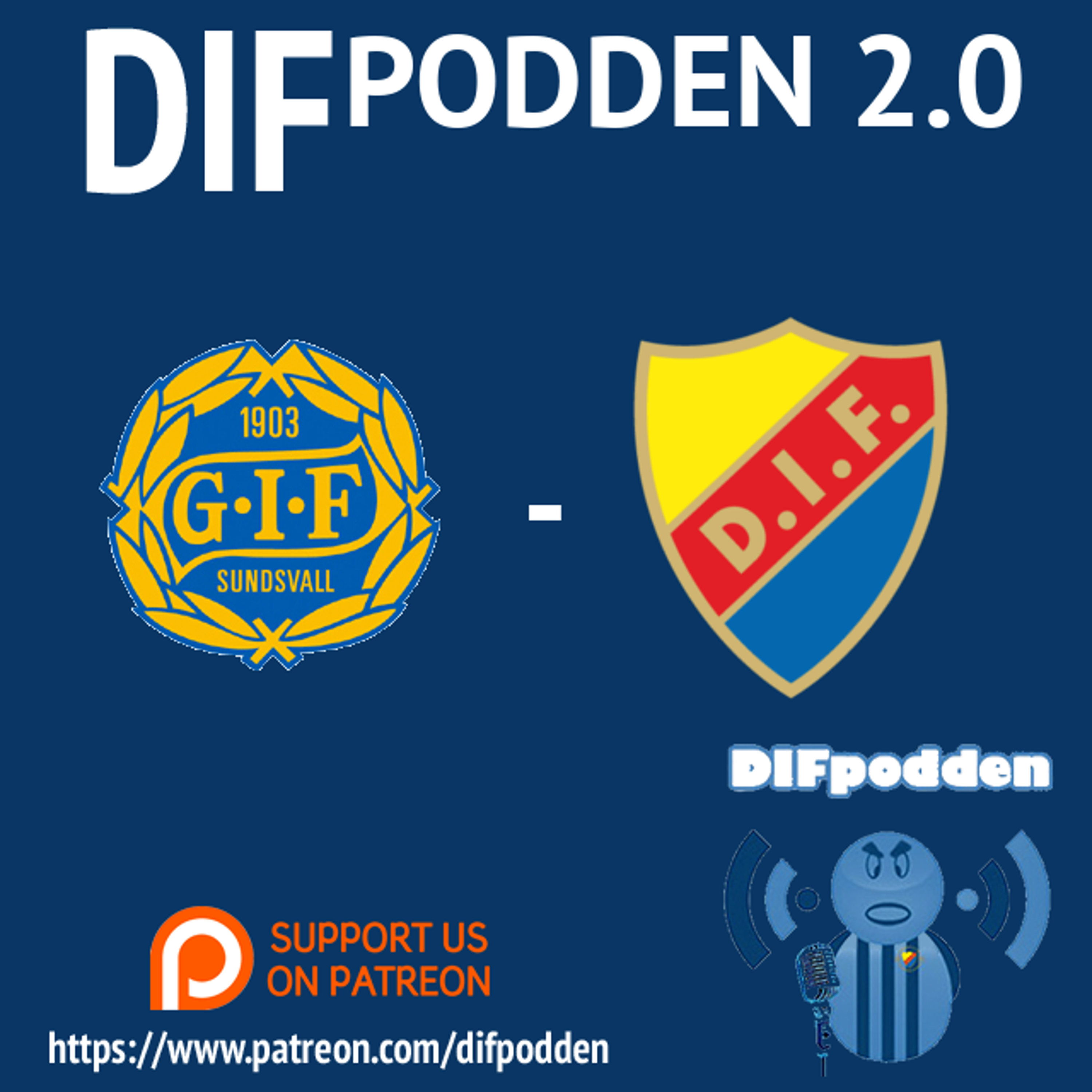 DIFpodden (2.0) #InförPodd Sundsvall - Djurgården episode artwork