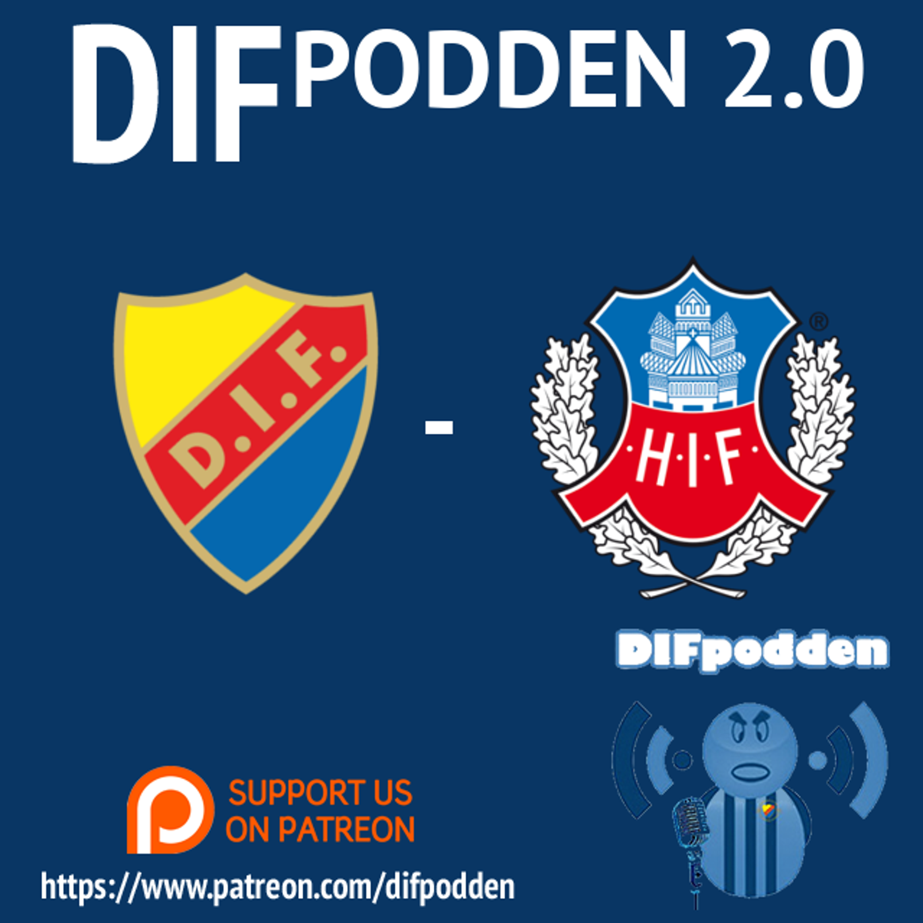 DIFpodden (2.0) #InförPodd Djurgården - Helsingborg episode artwork