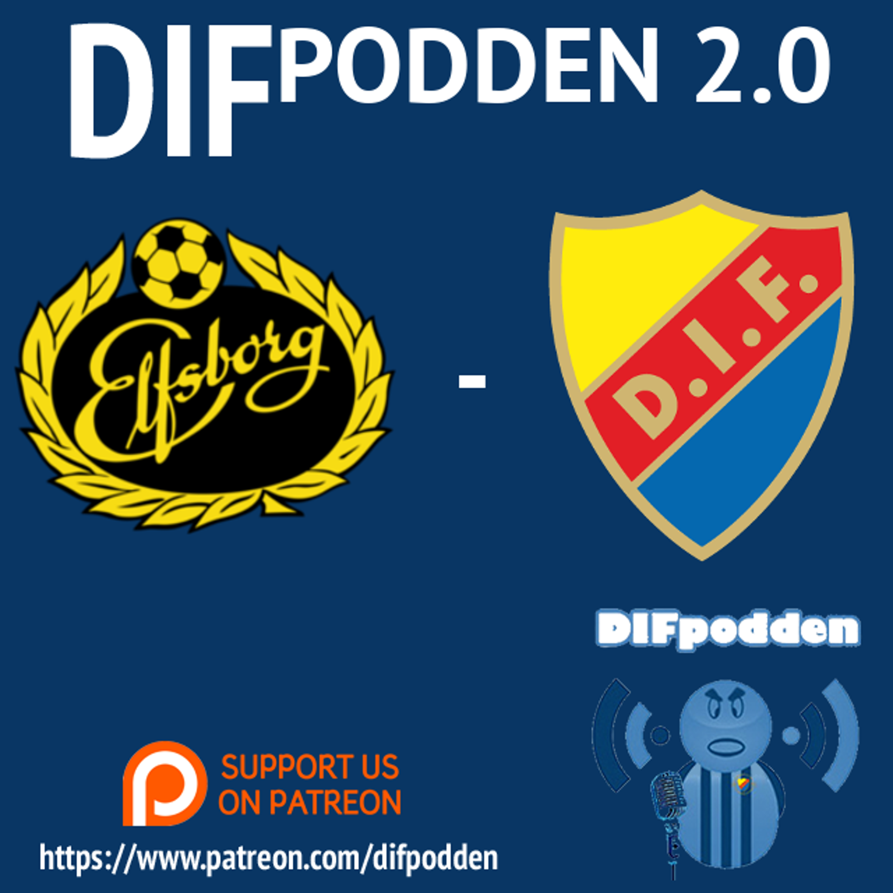 DIFpodden (2.0) #InförPodd Elfsborg - Djurgården episode artwork