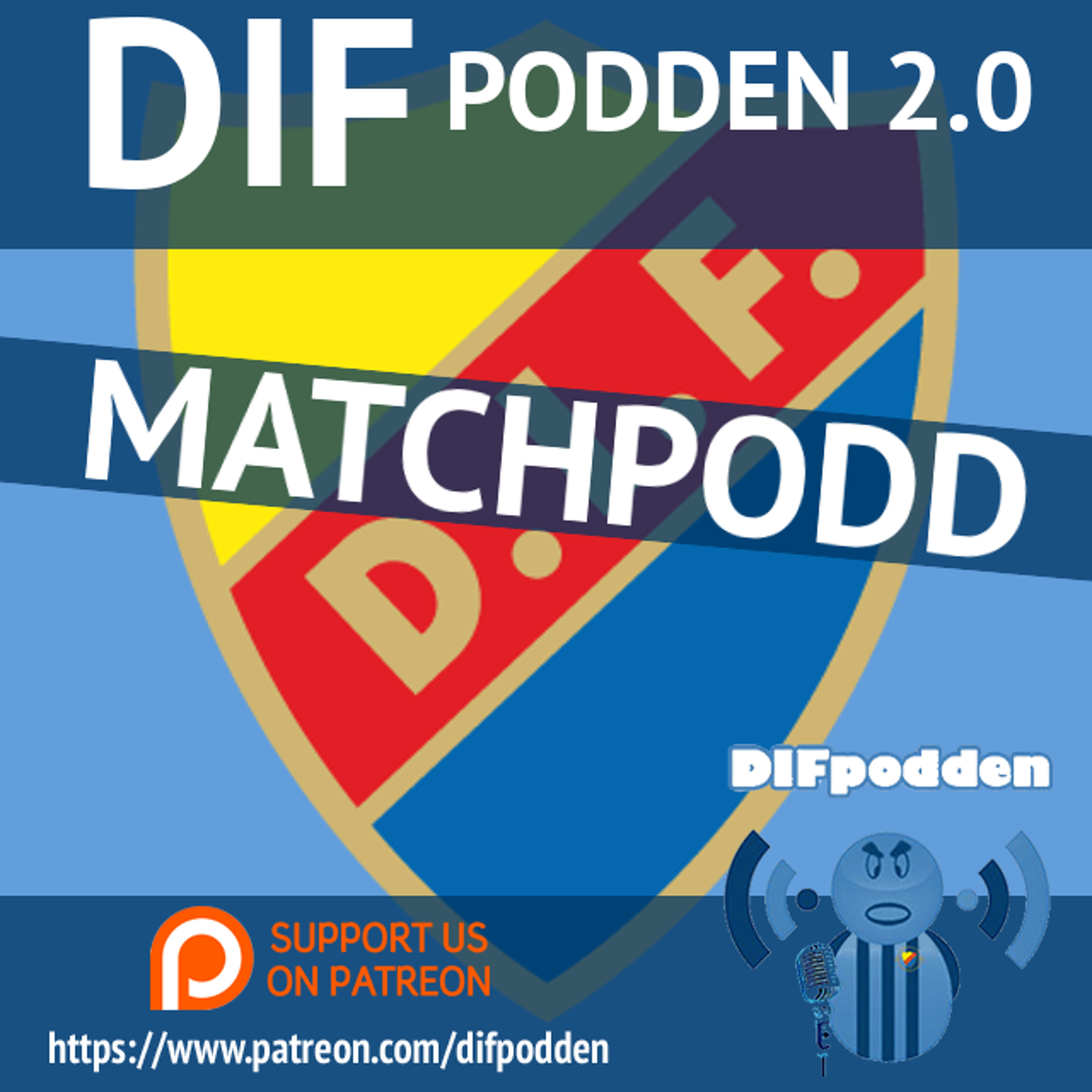 DIFpodden (2.0) #Matchpodd Djurgården - Häcken episode artwork
