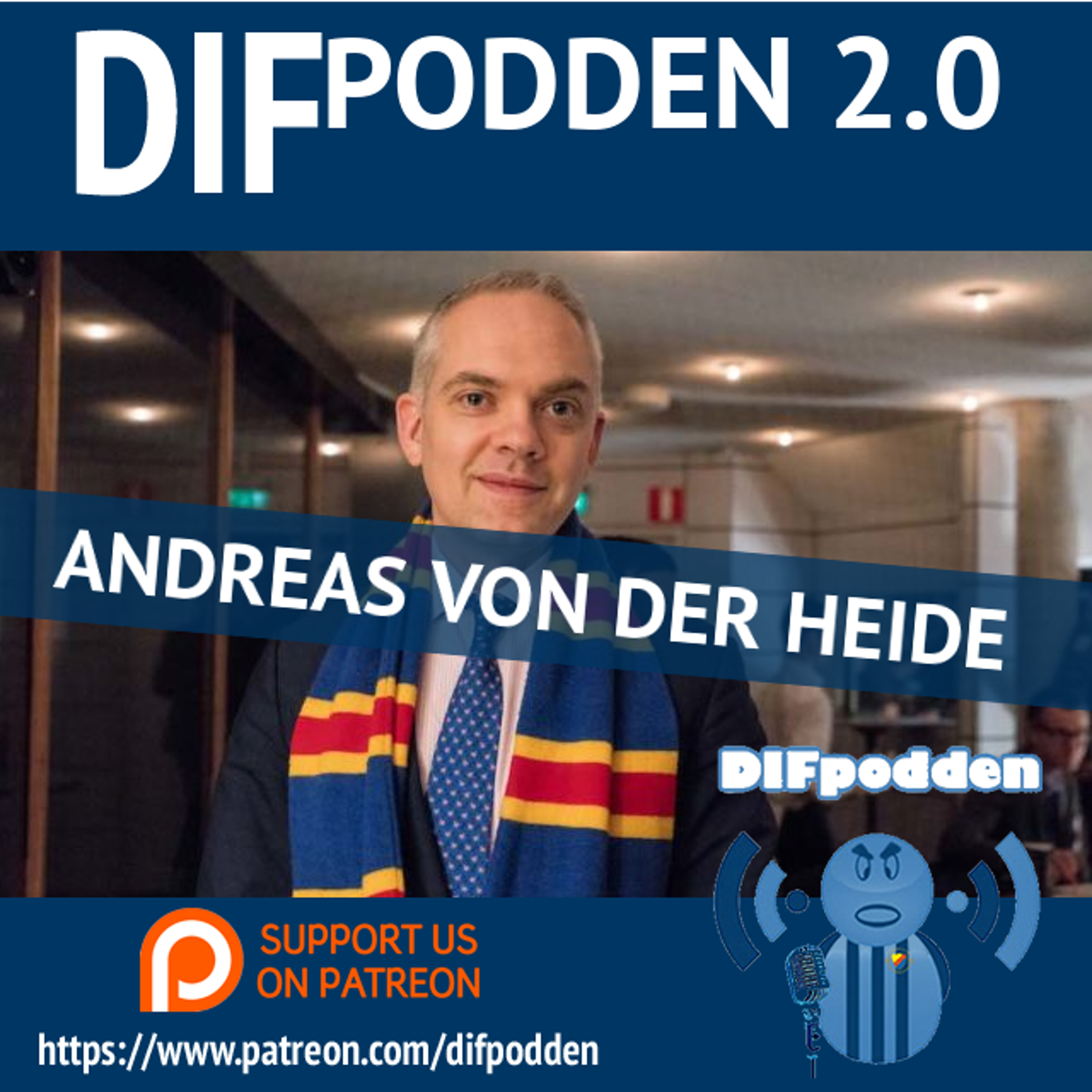 DIFpodden (2.0) #159 Andreas Von Der Heide episode artwork